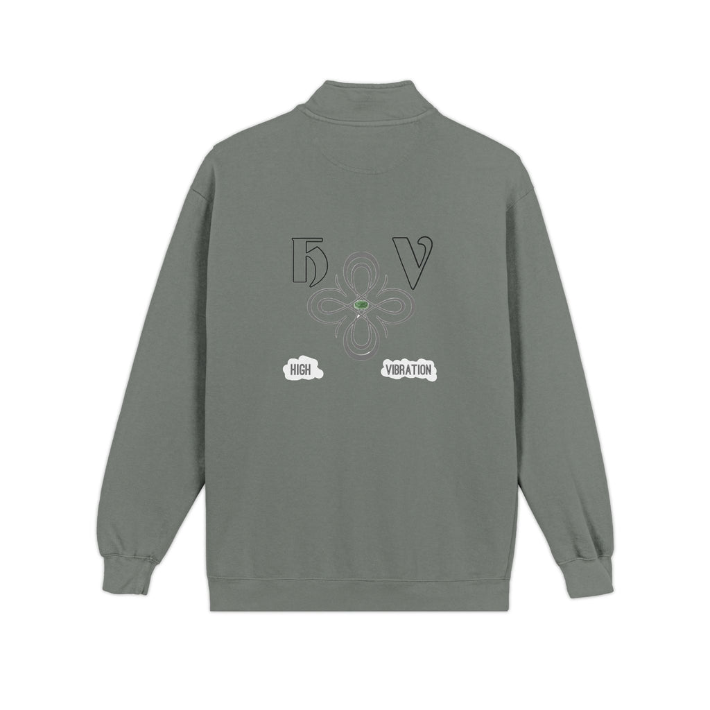 50 Shades of Grey - HIGH VIBRATION Quarter-Zip Sweatshirt — New Minimal