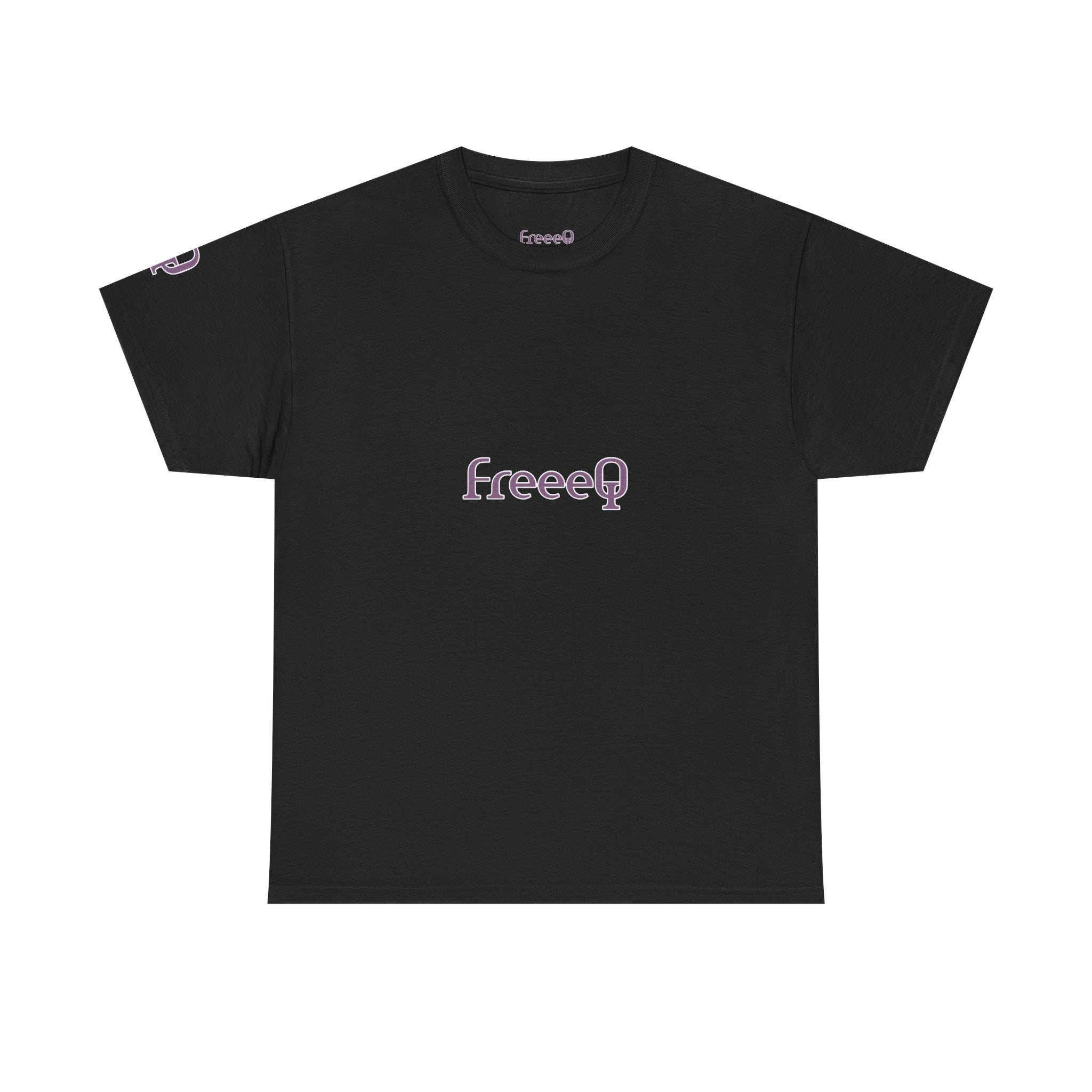 FreeeQ Purple Logo Unisex T‑Shirt — Quality Streetwear Tee