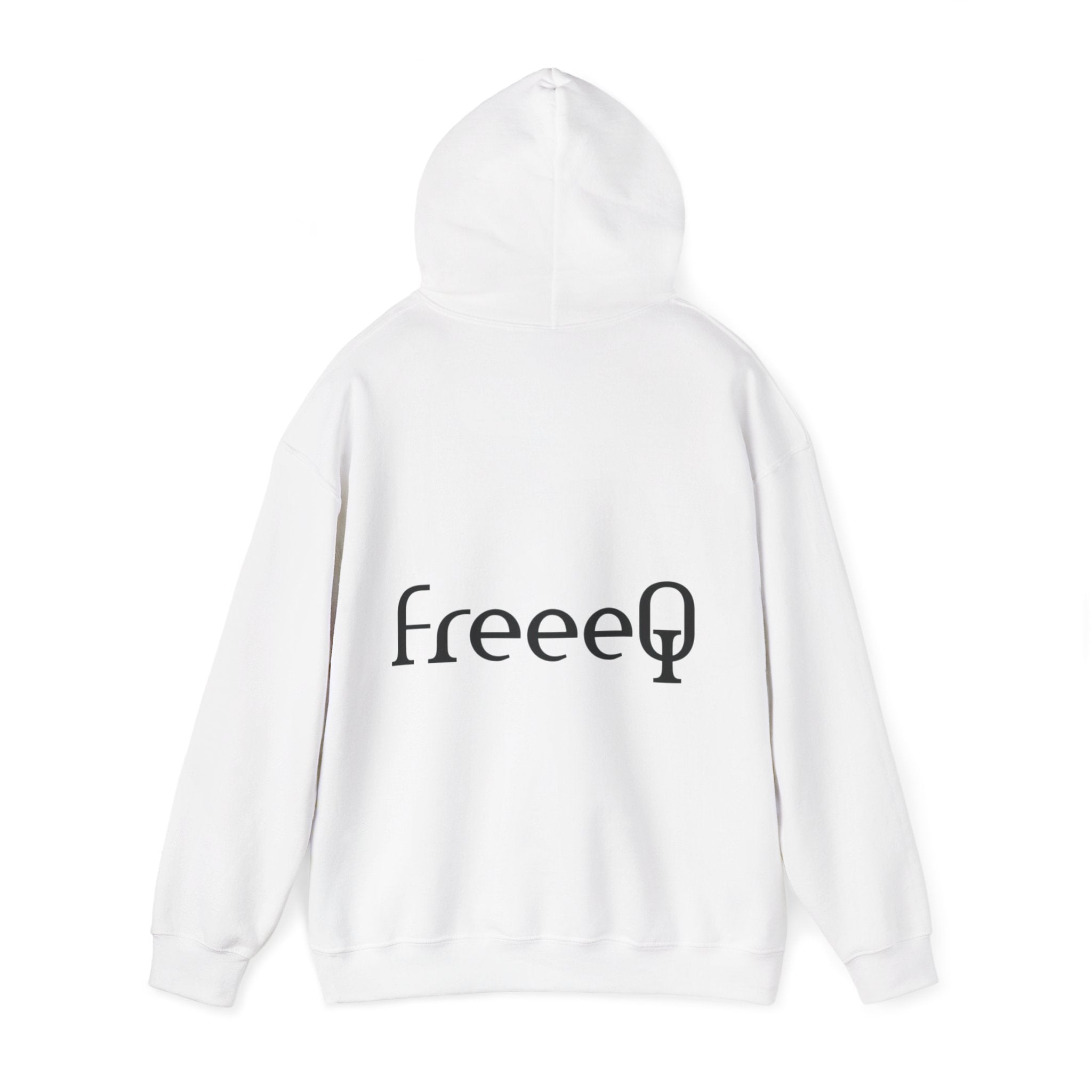 FreeeQ Frequency Number Line Hoodie — FreeeQ Meditation & Manifest Energy