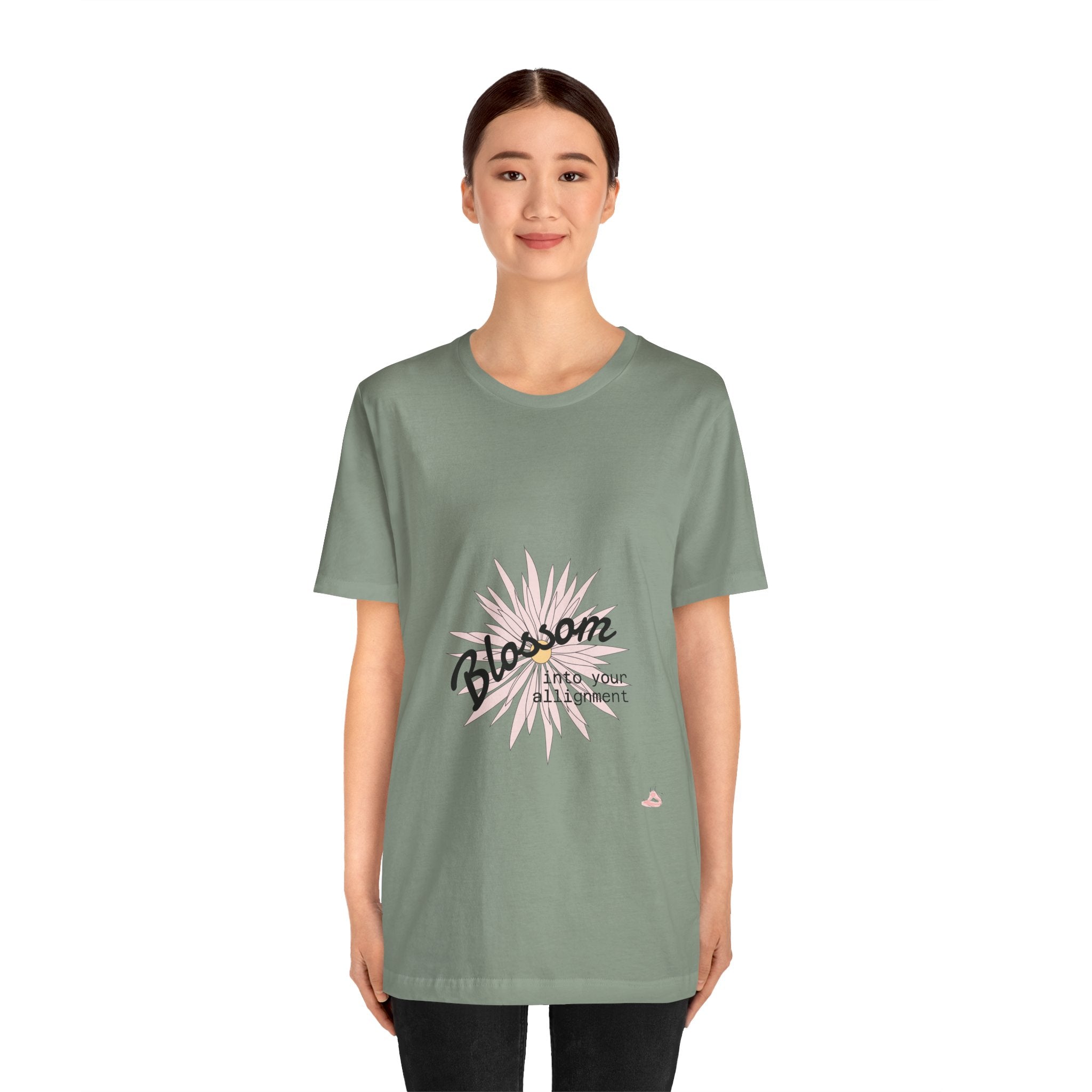 Blossom Tee by VERNALi — Positive Energy Short Sleeve T-Shirt