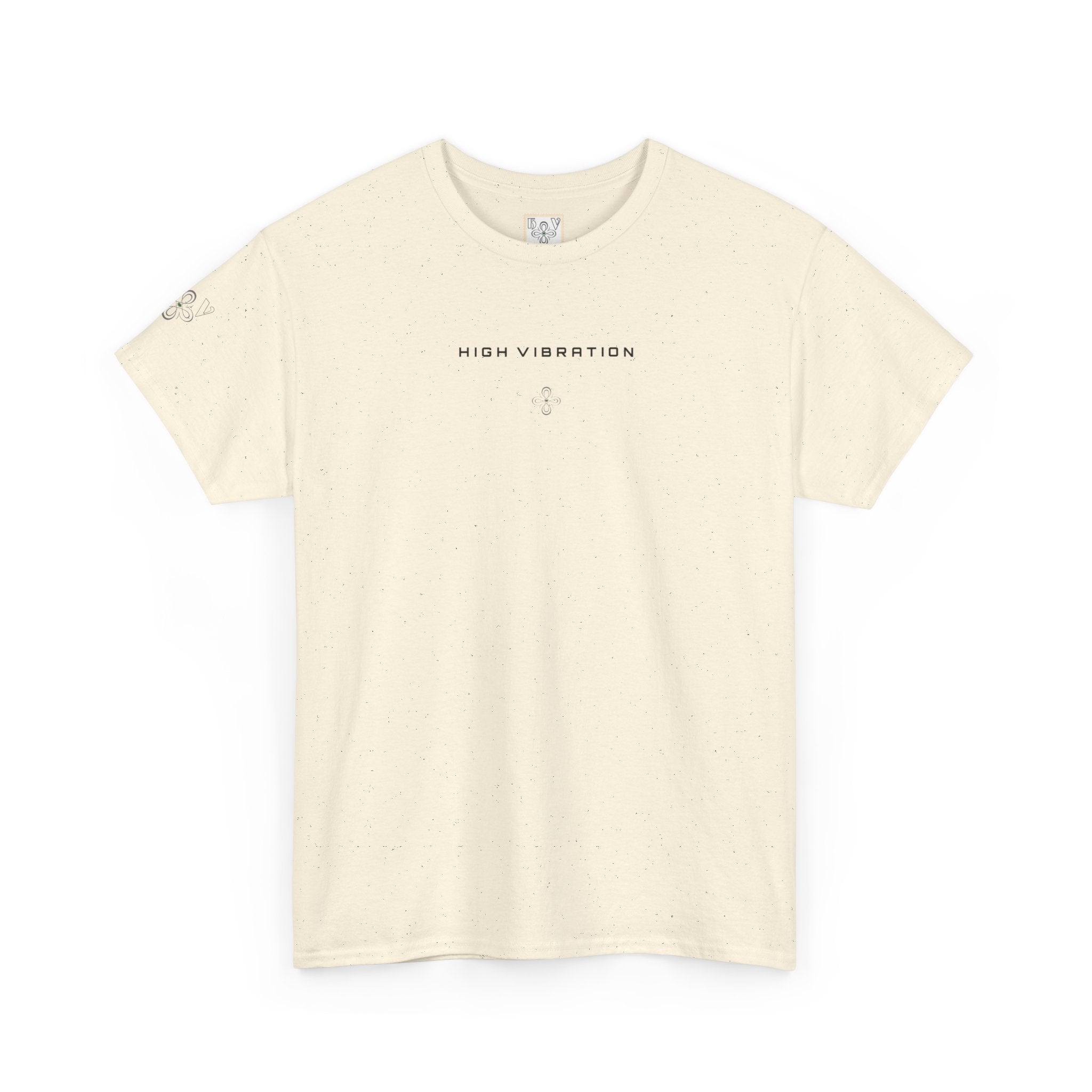 HIGH VIBRATION CLEAR MIND Tee — Clean New Collection Cotton T-Shirt