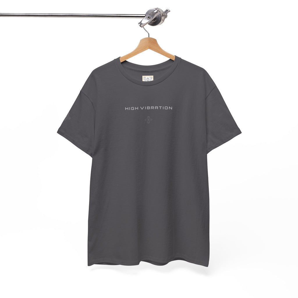 HIGH VIBRATION CLEAR MIND @ Night Tee — Clean New Collection Cotton T-Shirt