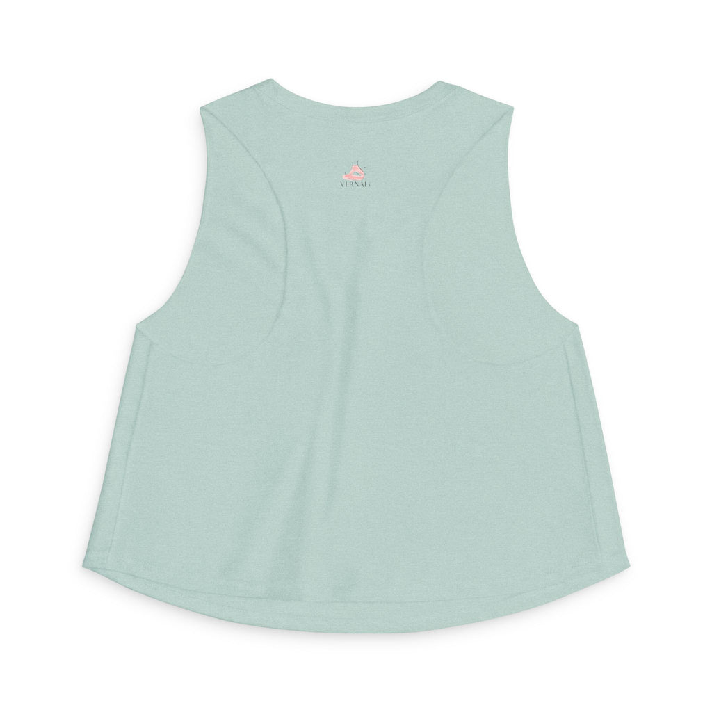 Yoga Crop Top by VERNALi - Women's Workout Crop Top