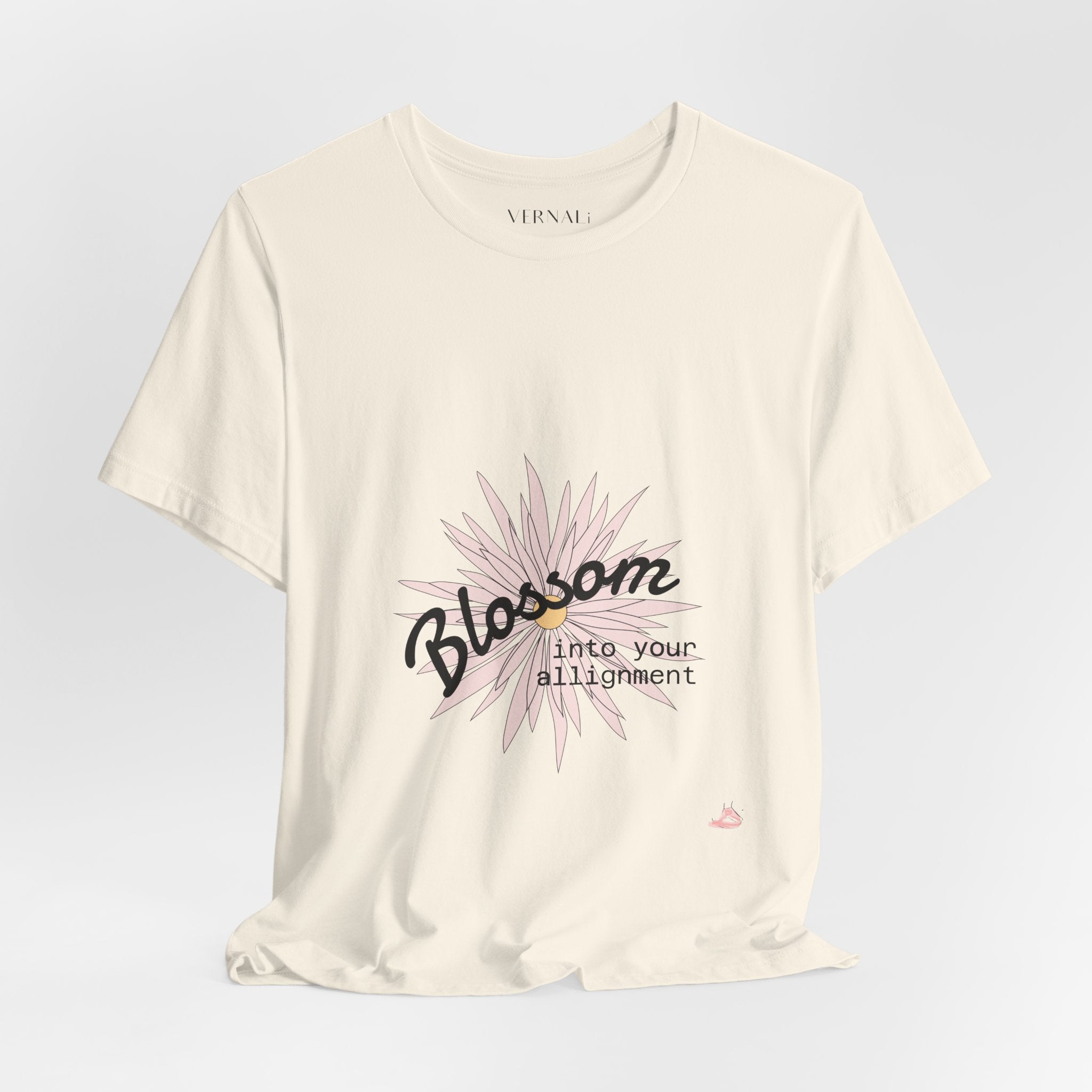 Blossom Tee by VERNALi — Positive Energy Short Sleeve T-Shirt