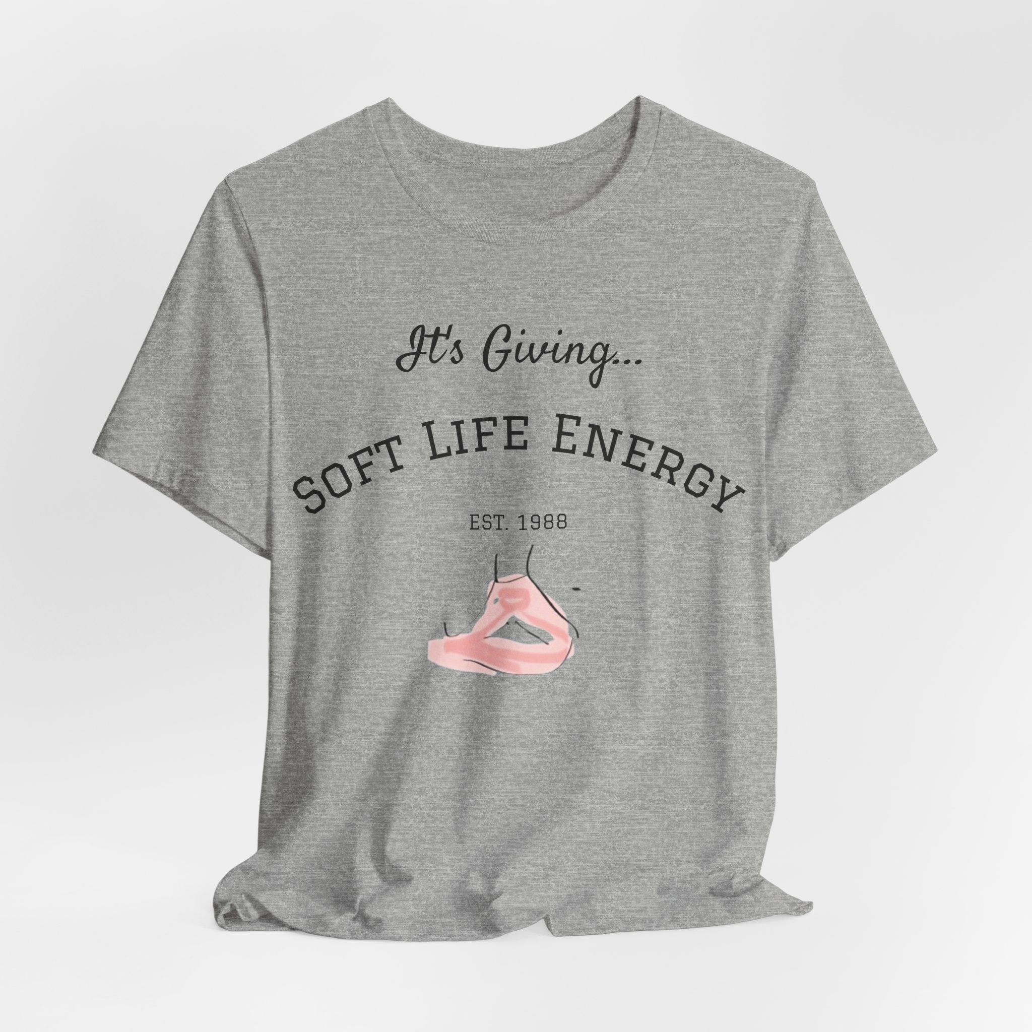 Soft Life Energy Tee by VERNALi — Positive Energy Short Sleeve T-Shirt