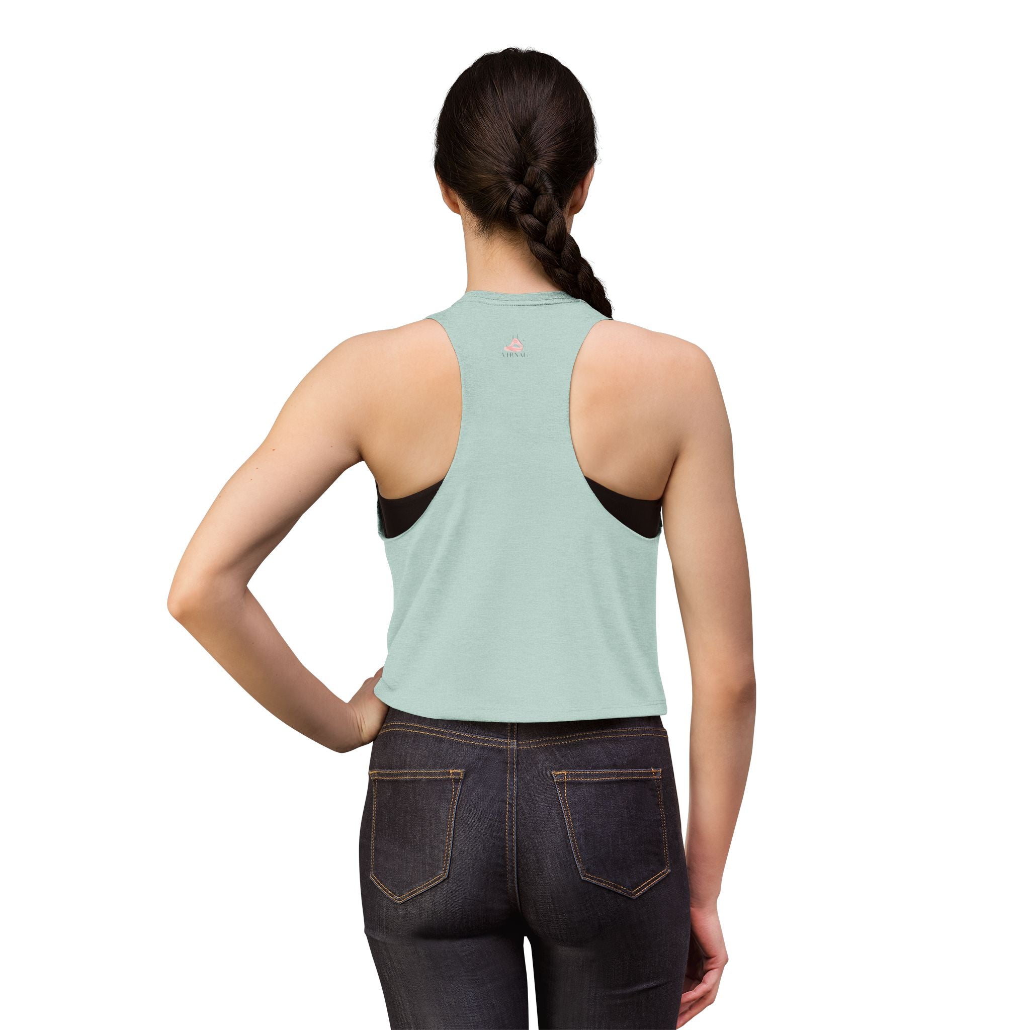Yoga Crop Top by VERNALi - Women's Workout Crop Top