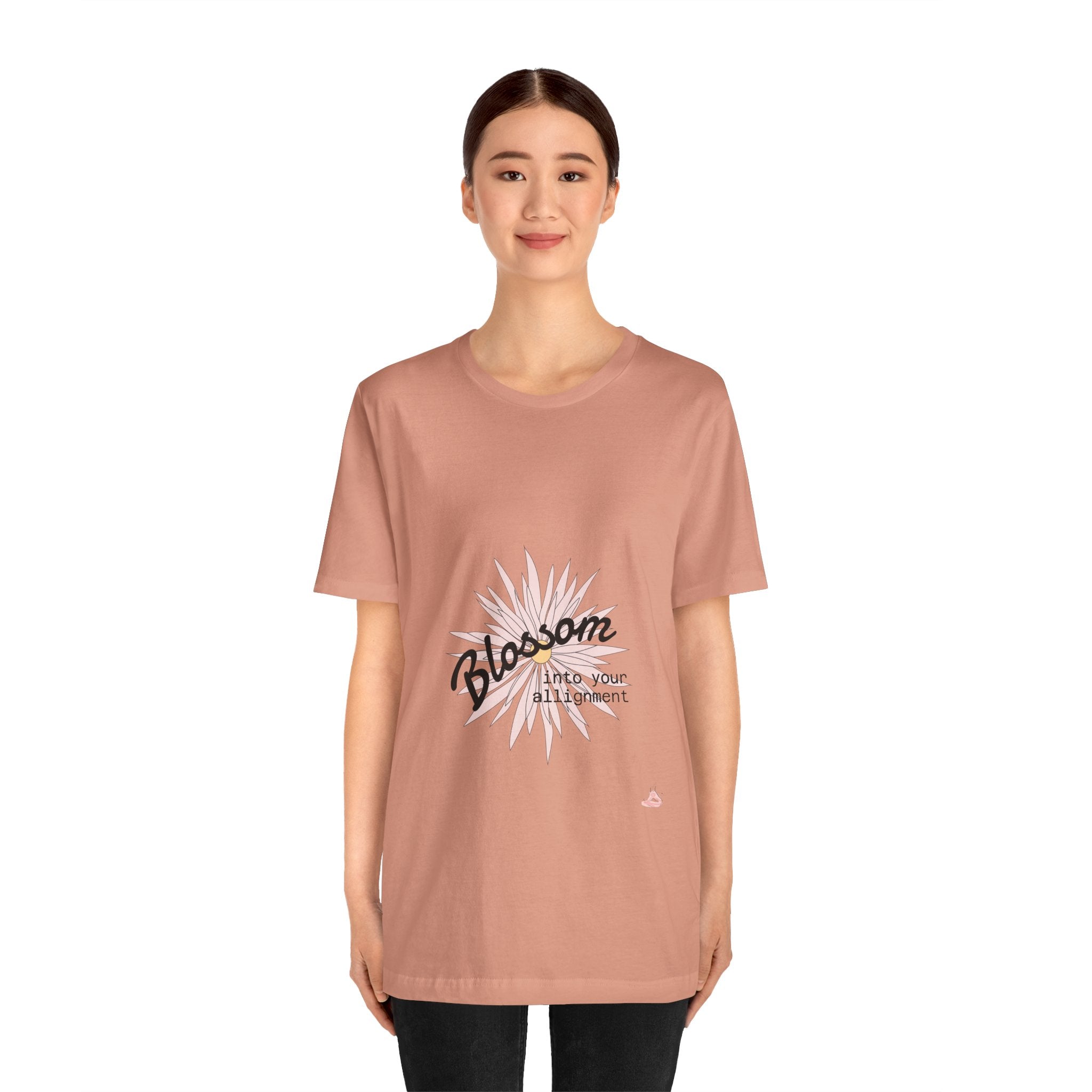 Blossom Tee by VERNALi — Positive Energy Short Sleeve T-Shirt