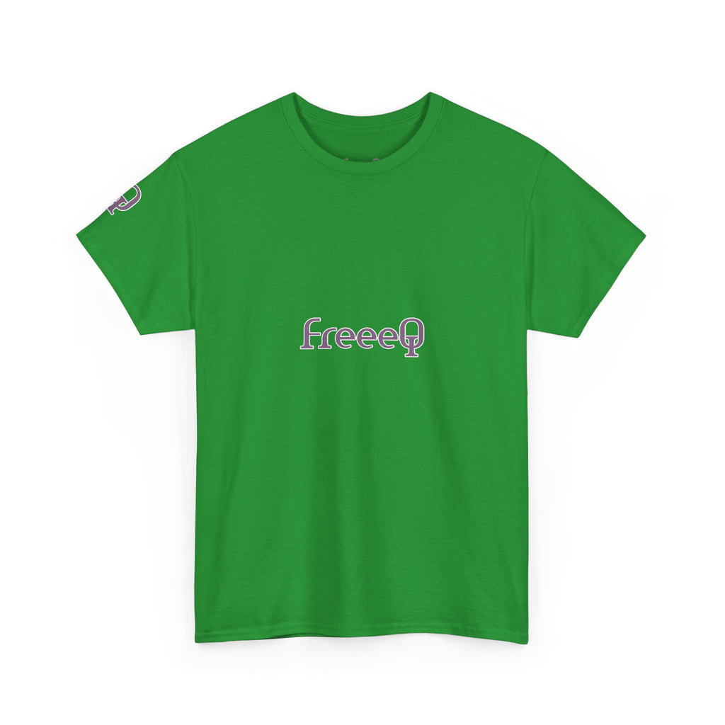 FreeeQ Purple Logo Unisex T‑Shirt — Quality Streetwear Tee
