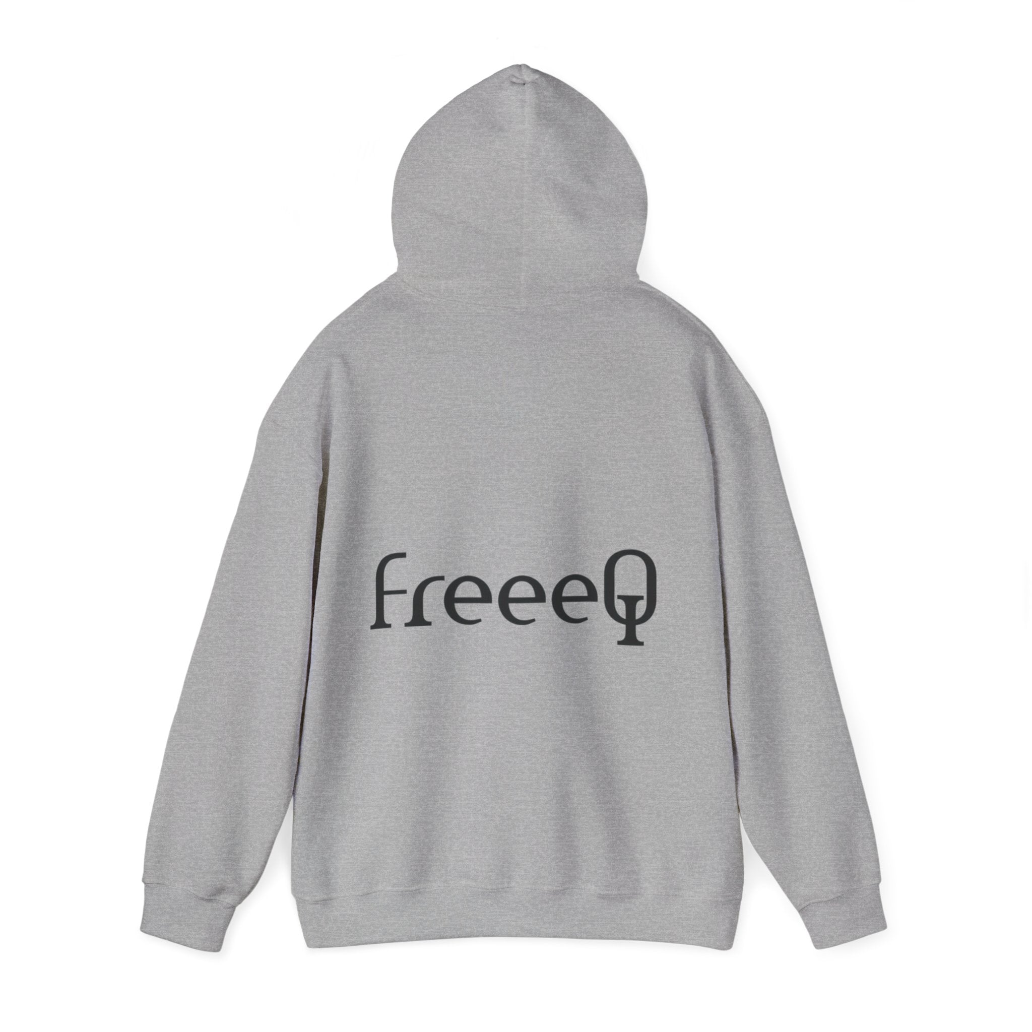 FreeeQ Frequency Number Line Hoodie — FreeeQ Meditation & Manifest Energy