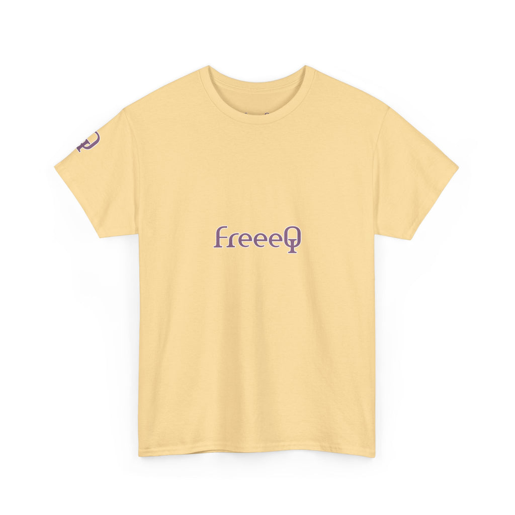 FreeeQ Purple Logo Unisex T‑Shirt — Quality Streetwear Tee