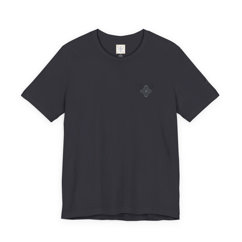HIGH VIBRATION – Embroidered logo Minimal T-Shirt