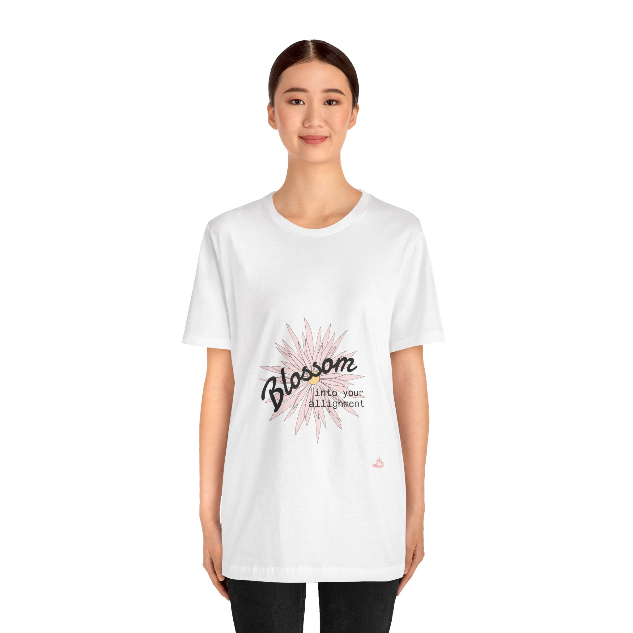 Blossom Tee by VERNALi — Positive Energy Short Sleeve T-Shirt