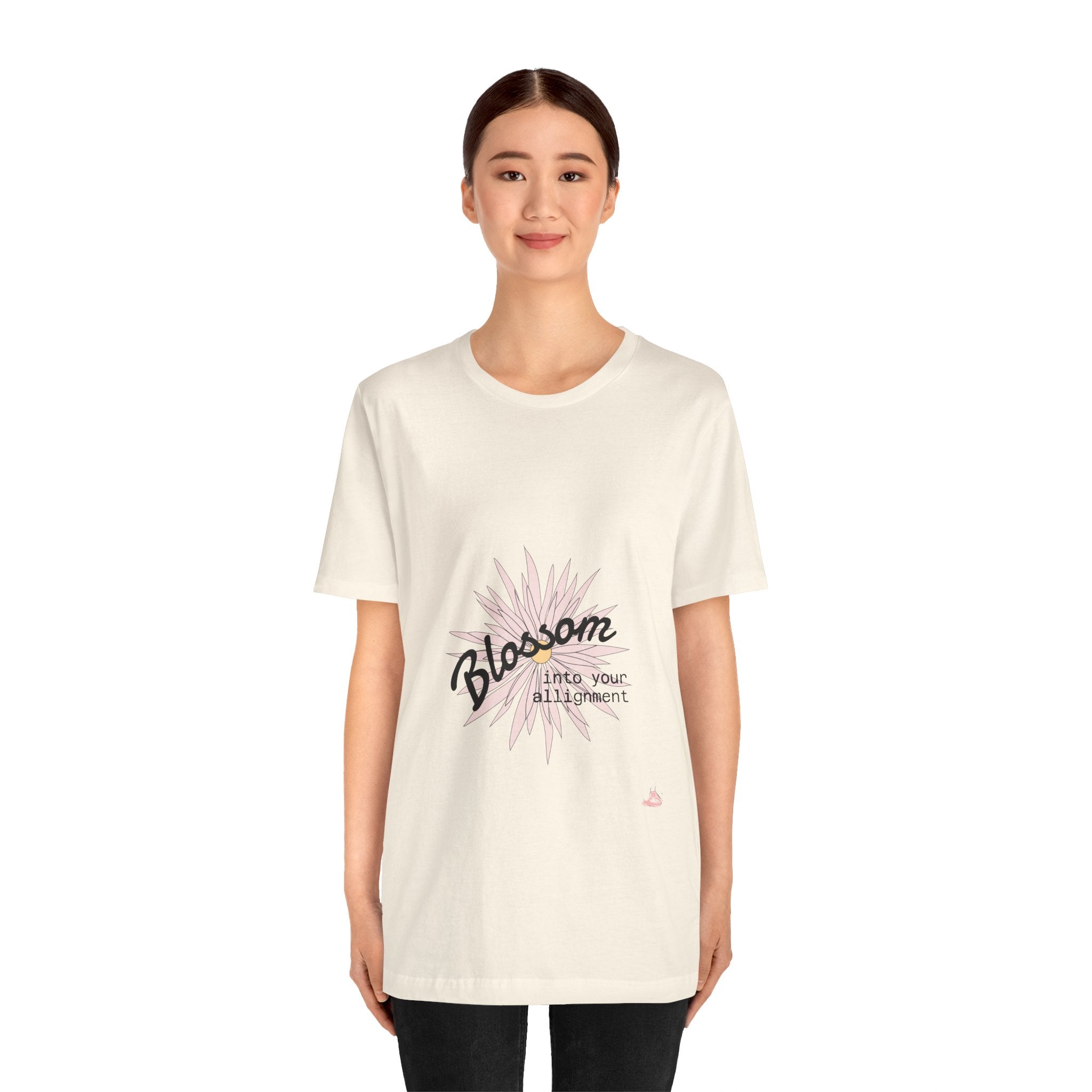 Blossom Tee by VERNALi — Positive Energy Short Sleeve T-Shirt