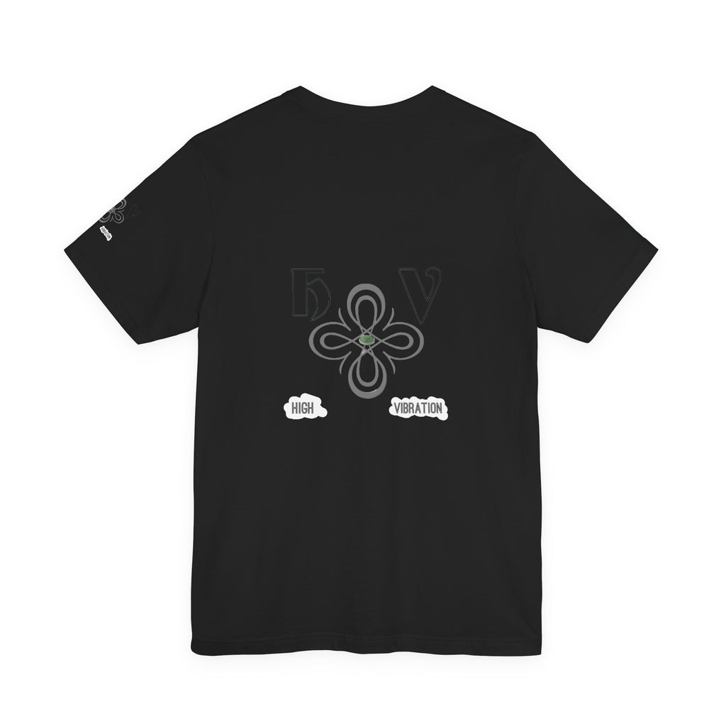 Treacle - High Vibration Tee — Minimal Floral Logo Graphic T-Shirt