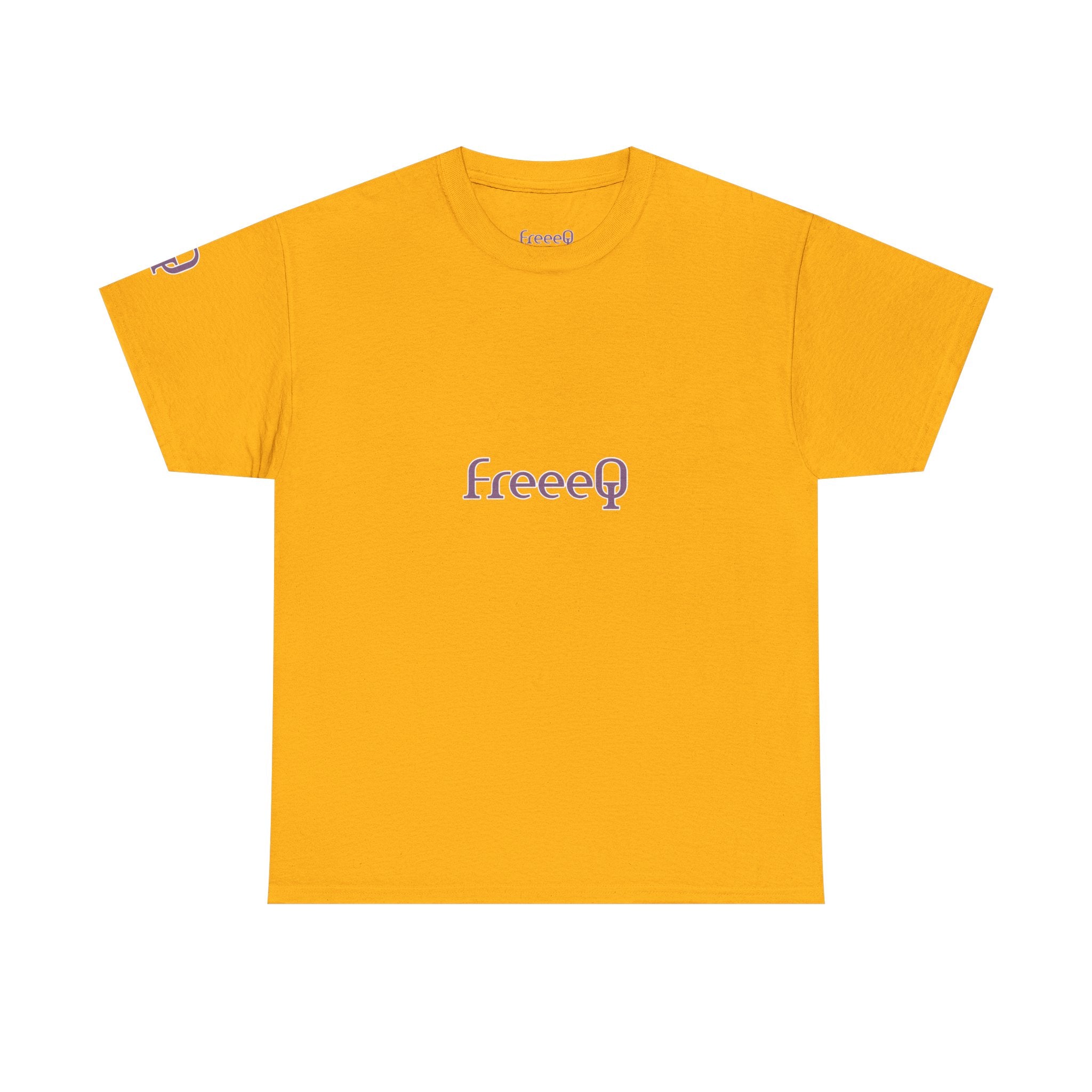 FreeeQ Purple Logo Unisex T‑Shirt — Quality Streetwear Tee