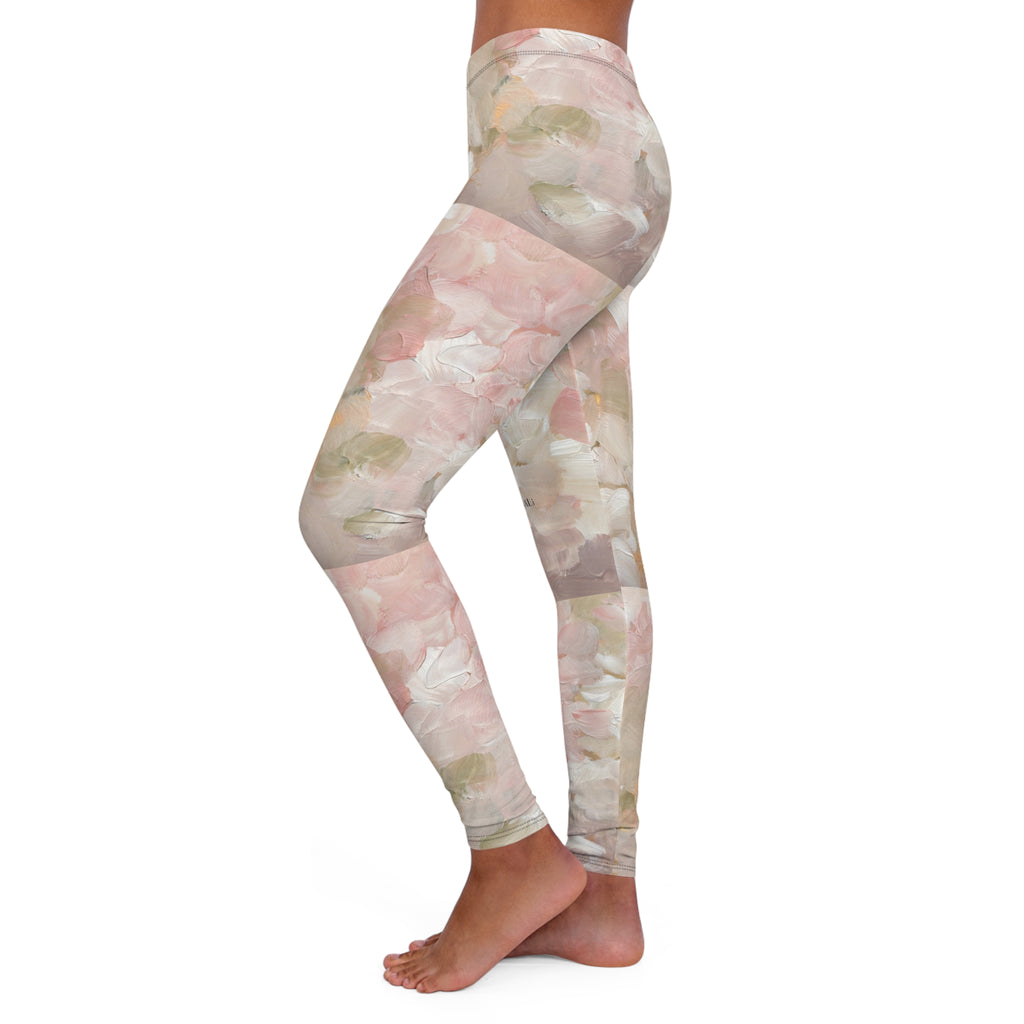 Angel Aura Colour Blend Leggings by VERNALi — Women's High-Waist Pattern Yoga Leggings