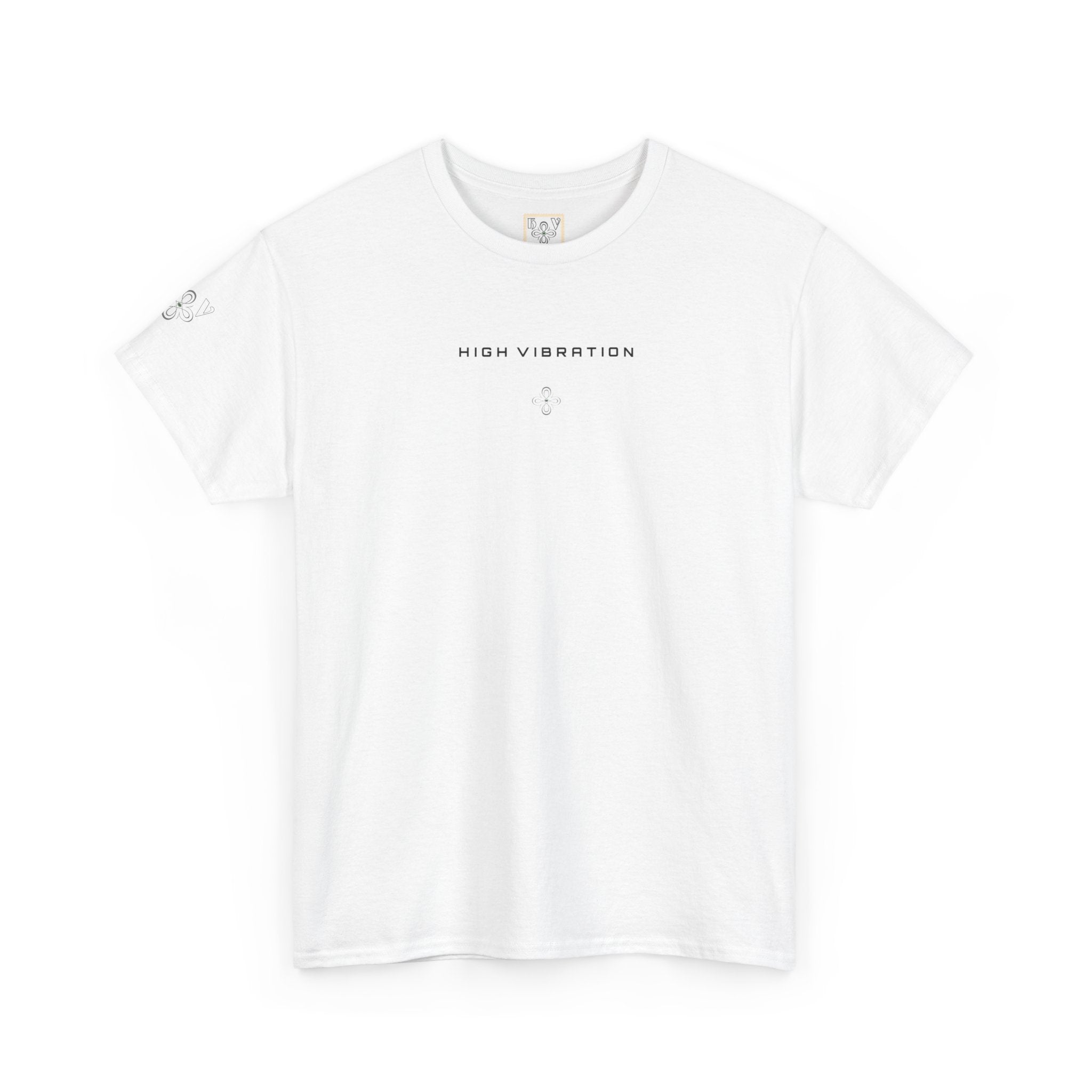 HIGH VIBRATION CLEAR MIND Tee — Clean New Collection Cotton T-Shirt