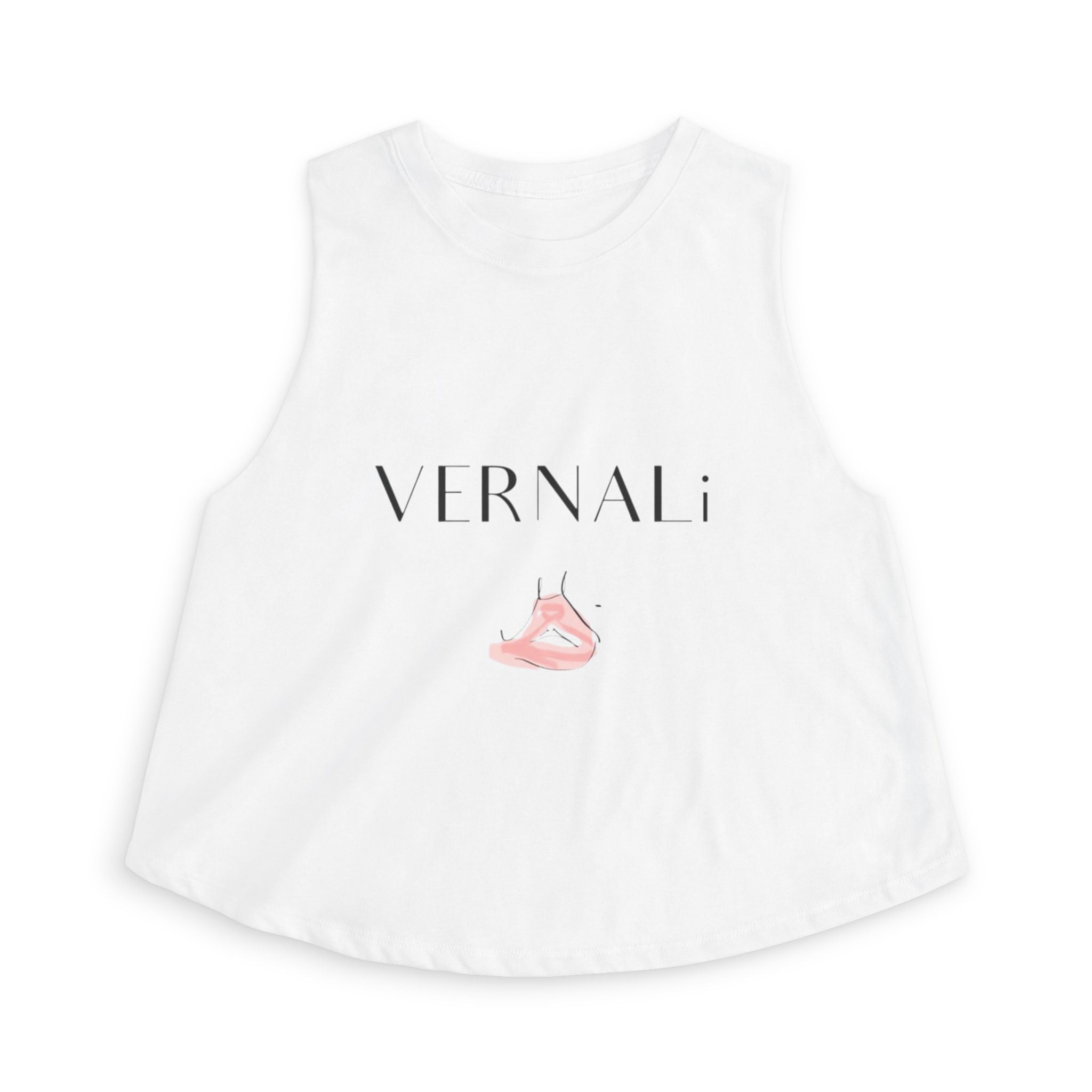 Yoga Crop Top by VERNALi - Women's Workout Crop Top