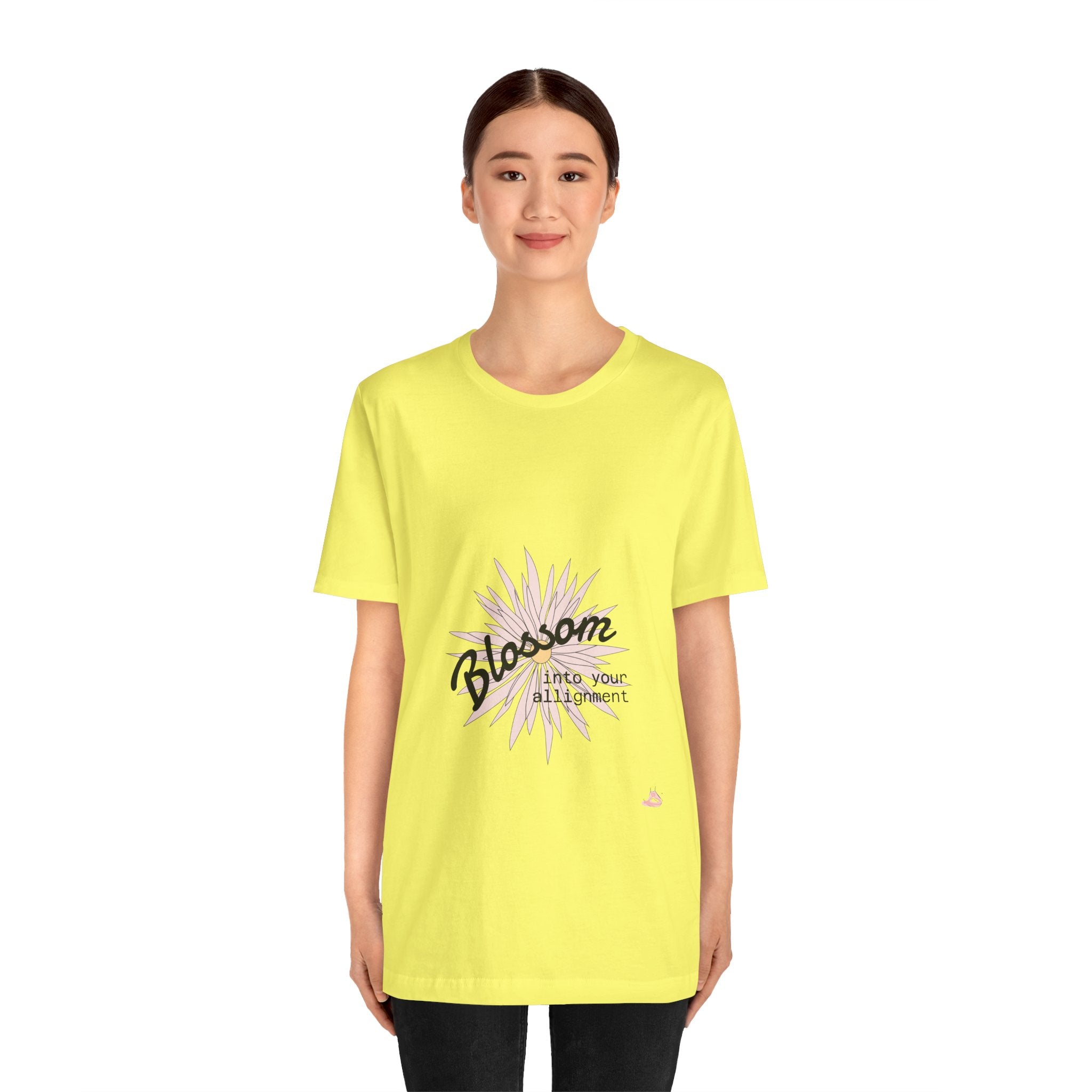 Blossom Tee by VERNALi — Positive Energy Short Sleeve T-Shirt