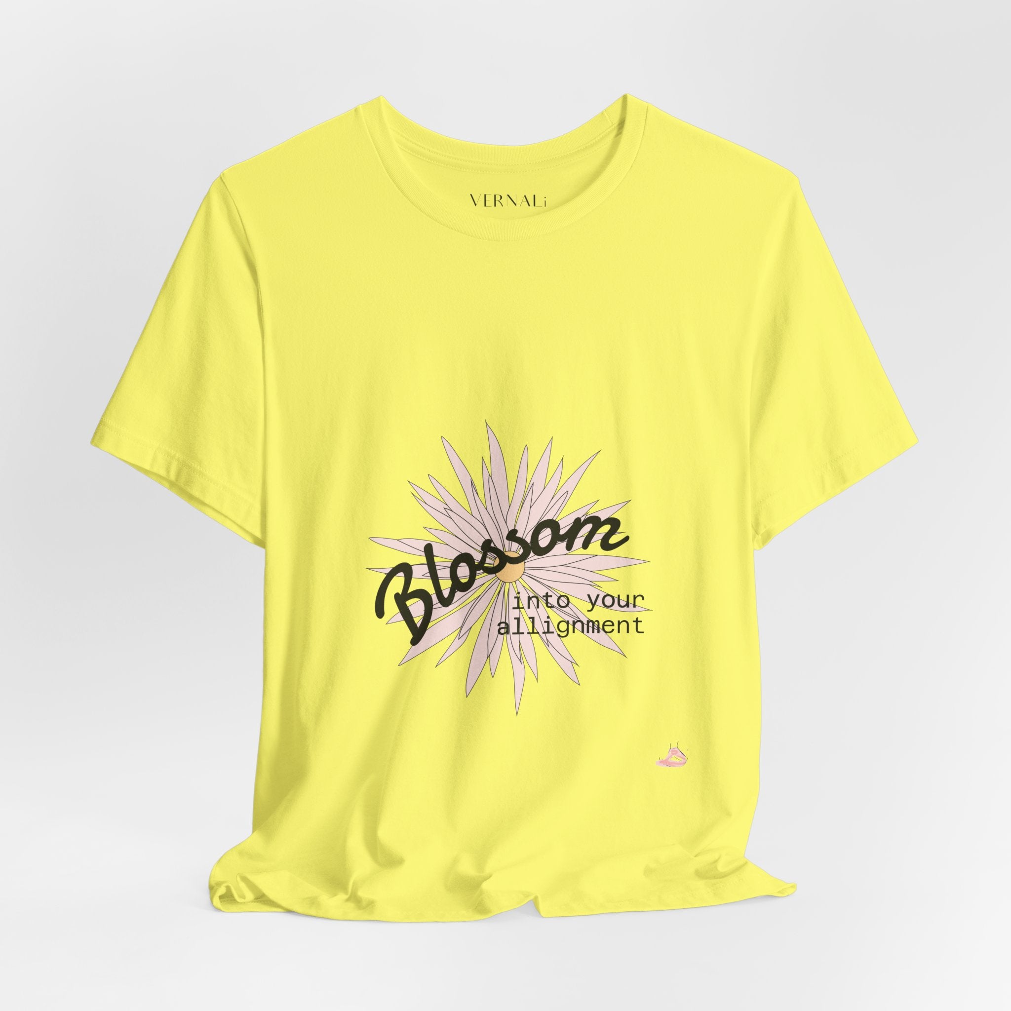 Blossom Tee by VERNALi — Positive Energy Short Sleeve T-Shirt