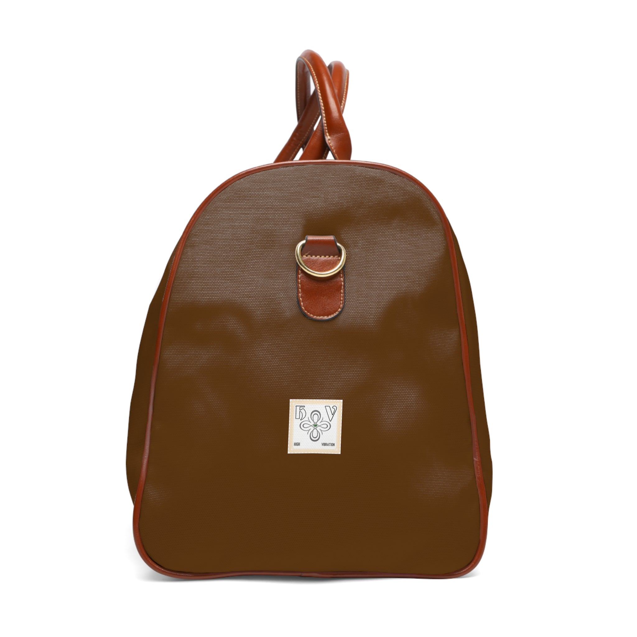 HIGH VIBRATION Waterproof Travel Boss Bag – Mousse Leather-Trim Weekender