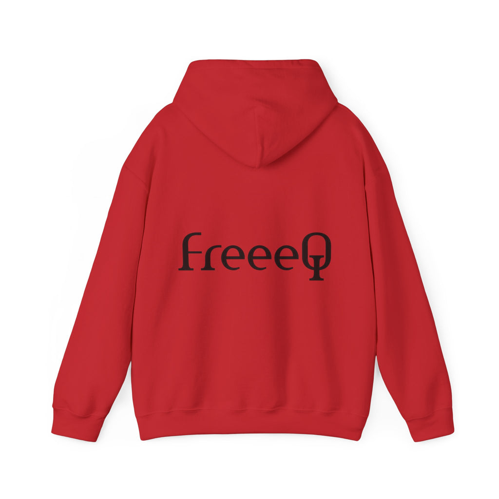 FreeeQ Frequency Number Line Hoodie — FreeeQ Meditation & Manifest Energy