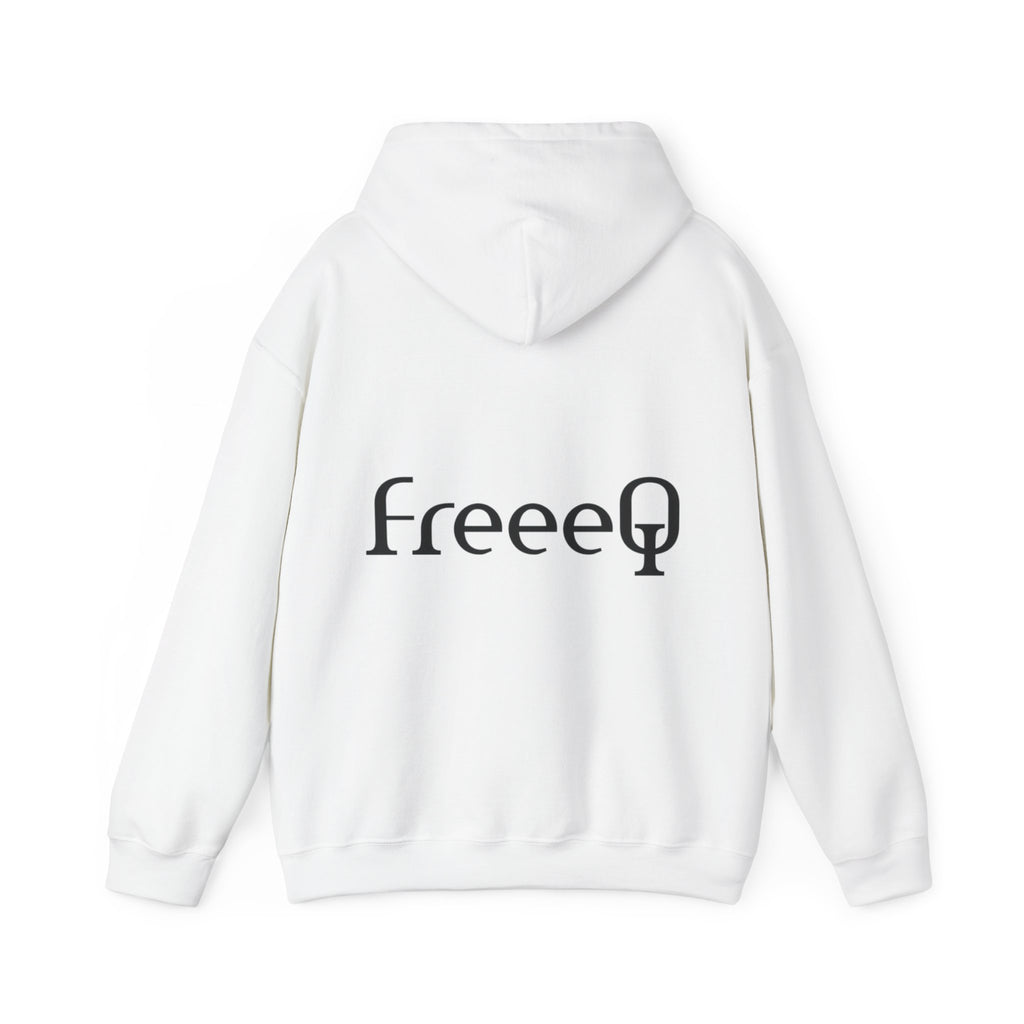 FreeeQ Frequency Number Line Hoodie — FreeeQ Meditation & Manifest Energy
