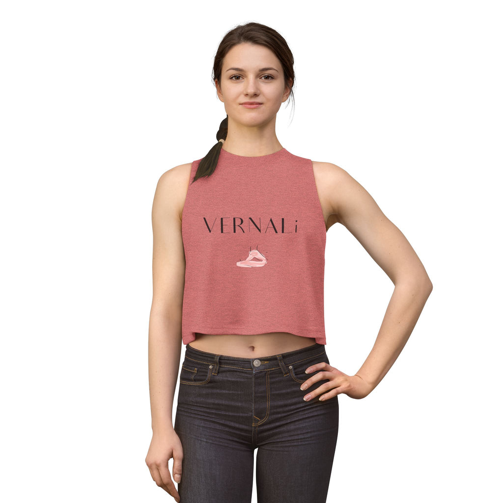 Yoga Crop Top by VERNALi - Women's Workout Crop Top