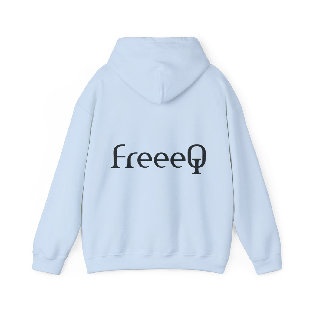 FreeeQ Frequency Number Line Hoodie — FreeeQ Meditation & Manifest Energy