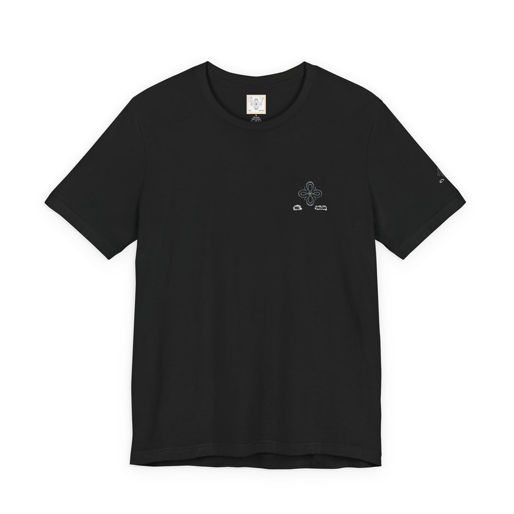 HIGH VIBRATION – Embroidered logo Minimal T-Shirt