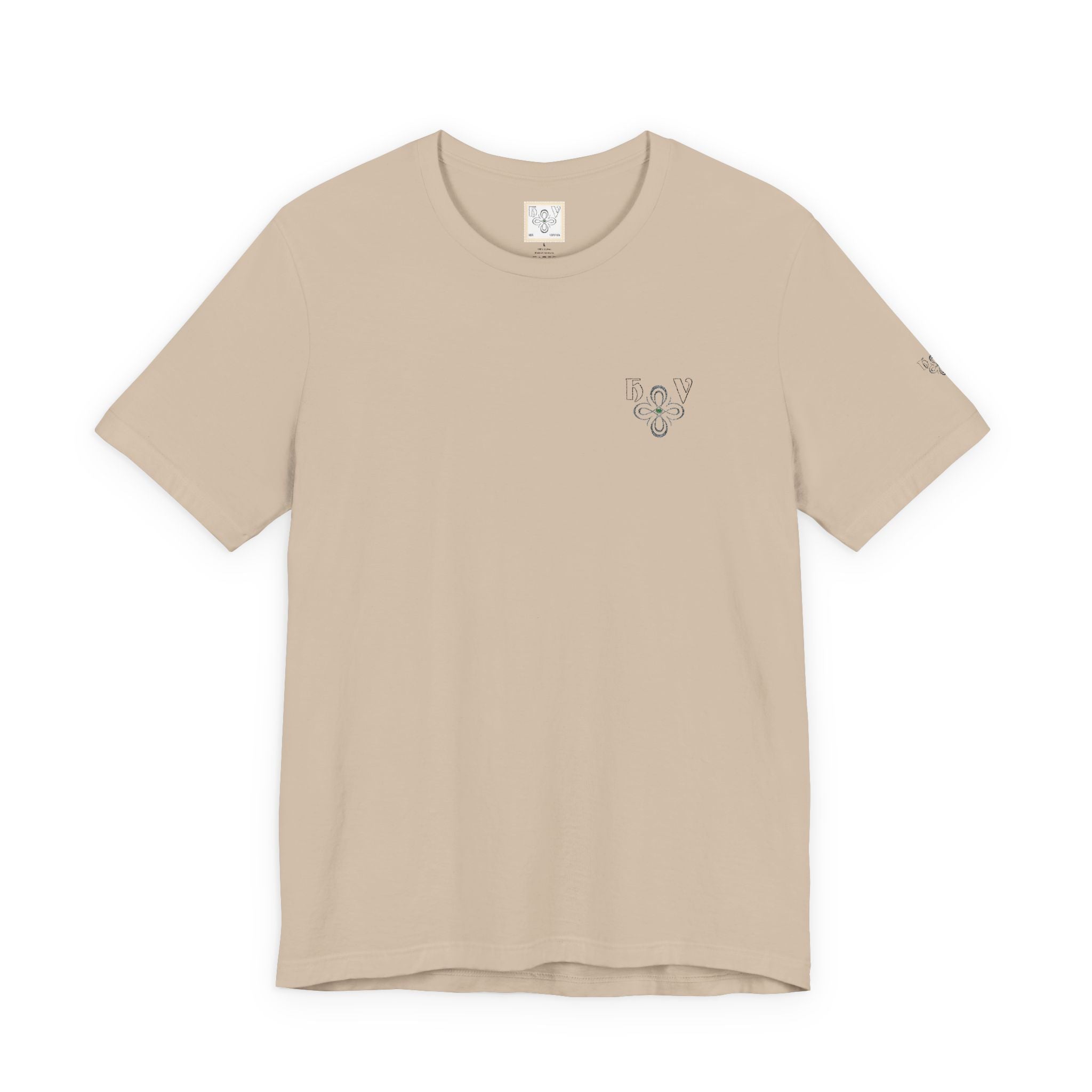 HIGH VIBRATION – Embroidered logo Minimal T-Shirt