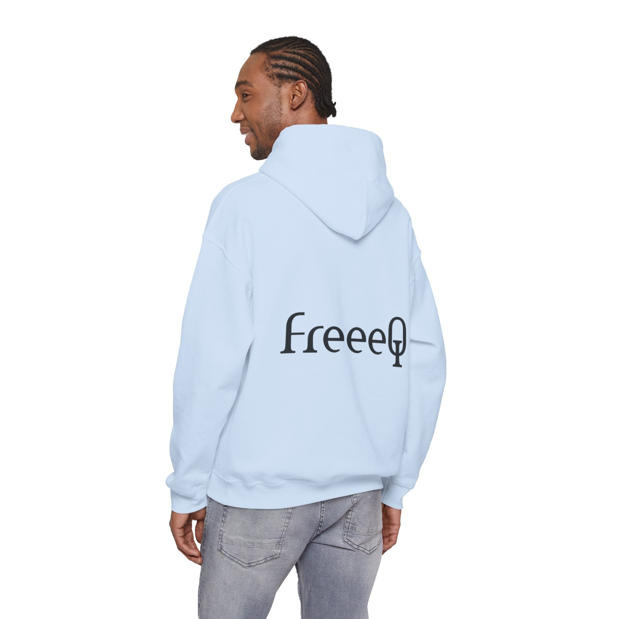 FreeeQ Frequency Number Line Hoodie — FreeeQ Meditation & Manifest Energy