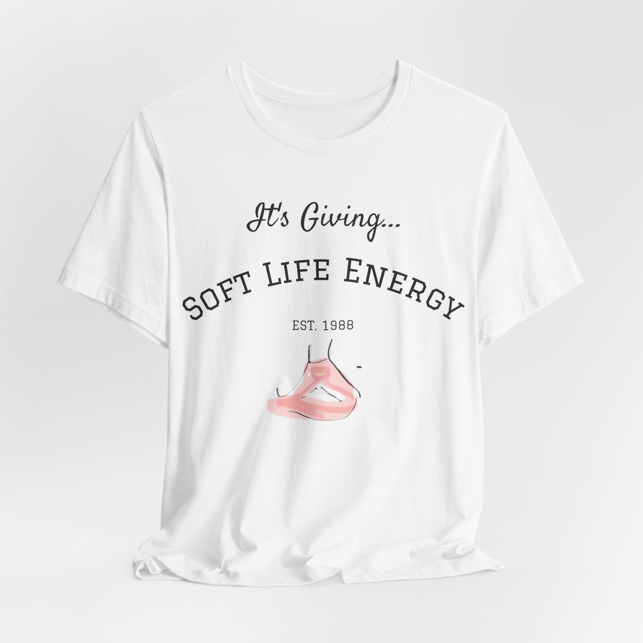 Soft Life Energy Tee by VERNALi — Positive Energy Short Sleeve T-Shirt