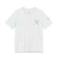 Swan - High Vibration Tee — Minimal Floral Logo Graphic T-Shirt