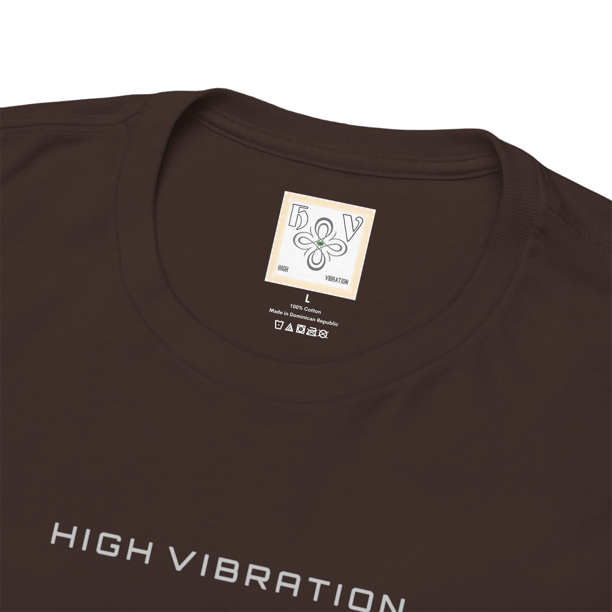 HIGH VIBRATION CLEAR MIND @ Night Tee — Clean New Collection Cotton T-Shirt