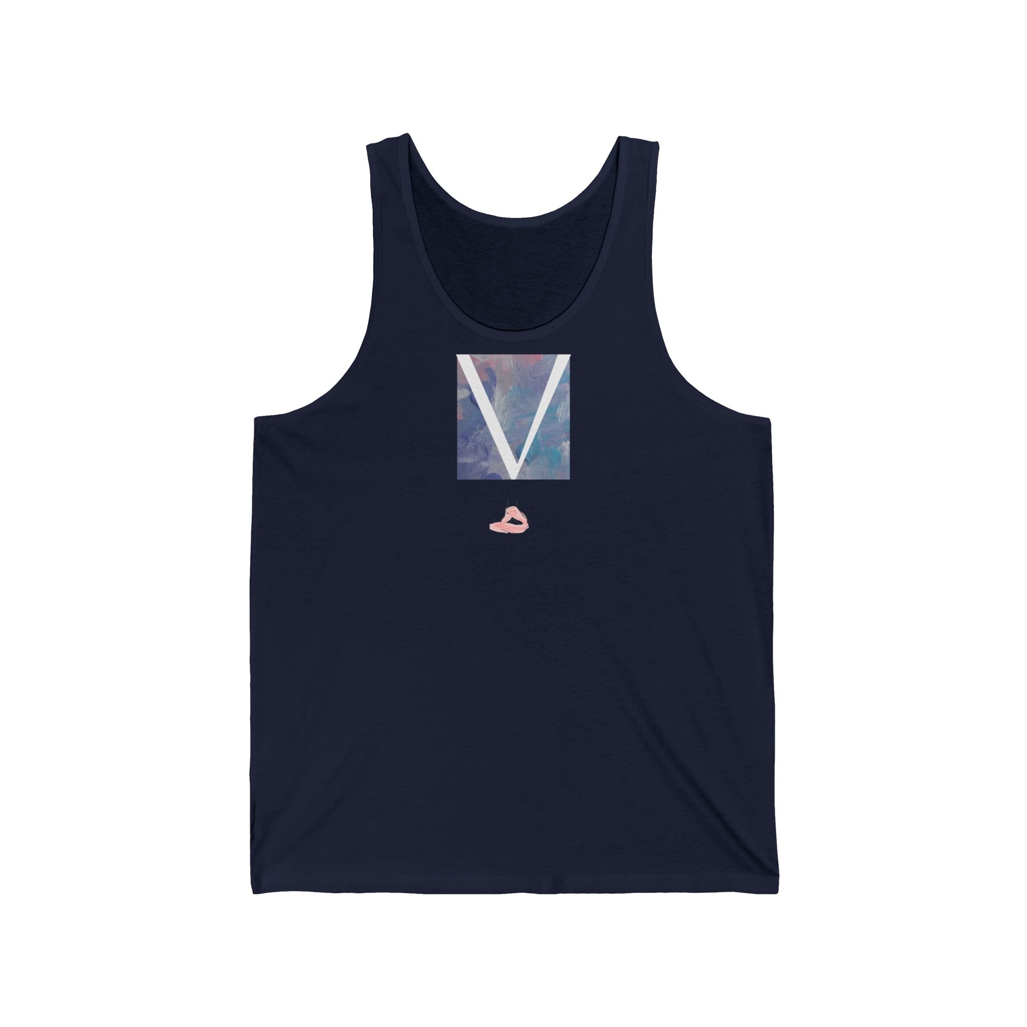 V Light Wear Meditation Vest by VERNALi — Purple/Blue Women’s Vest Top