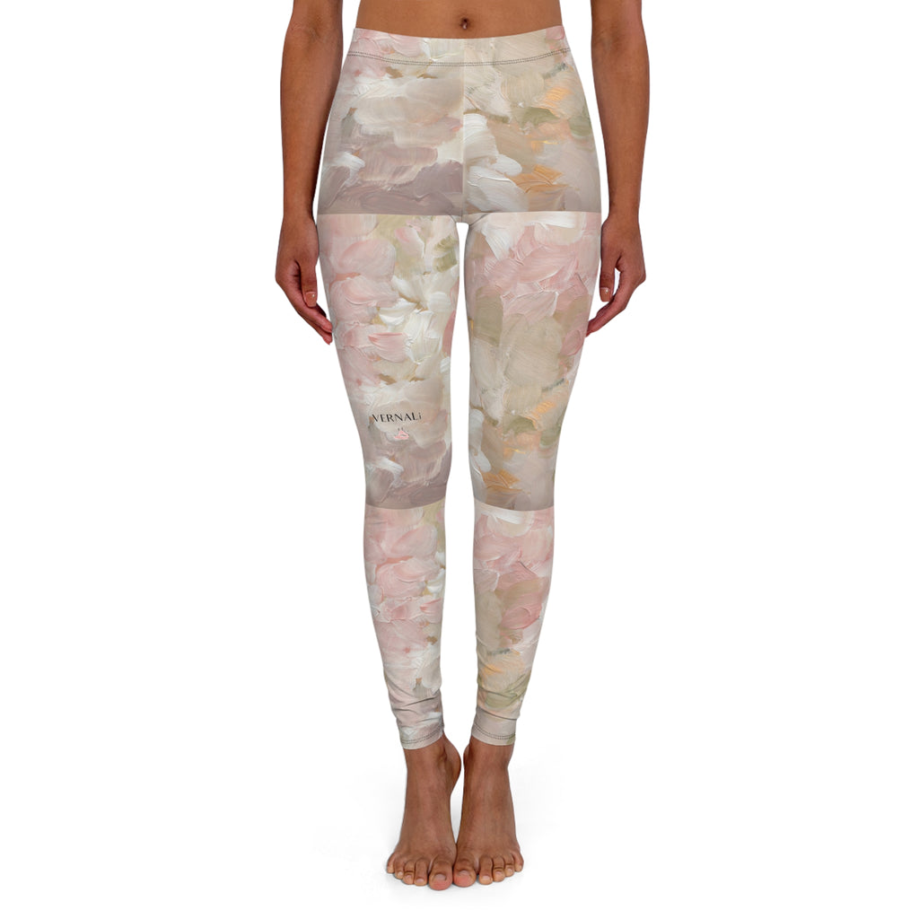 Angel Aura Colour Blend Leggings by VERNALi — Women's High-Waist Pattern Yoga Leggings
