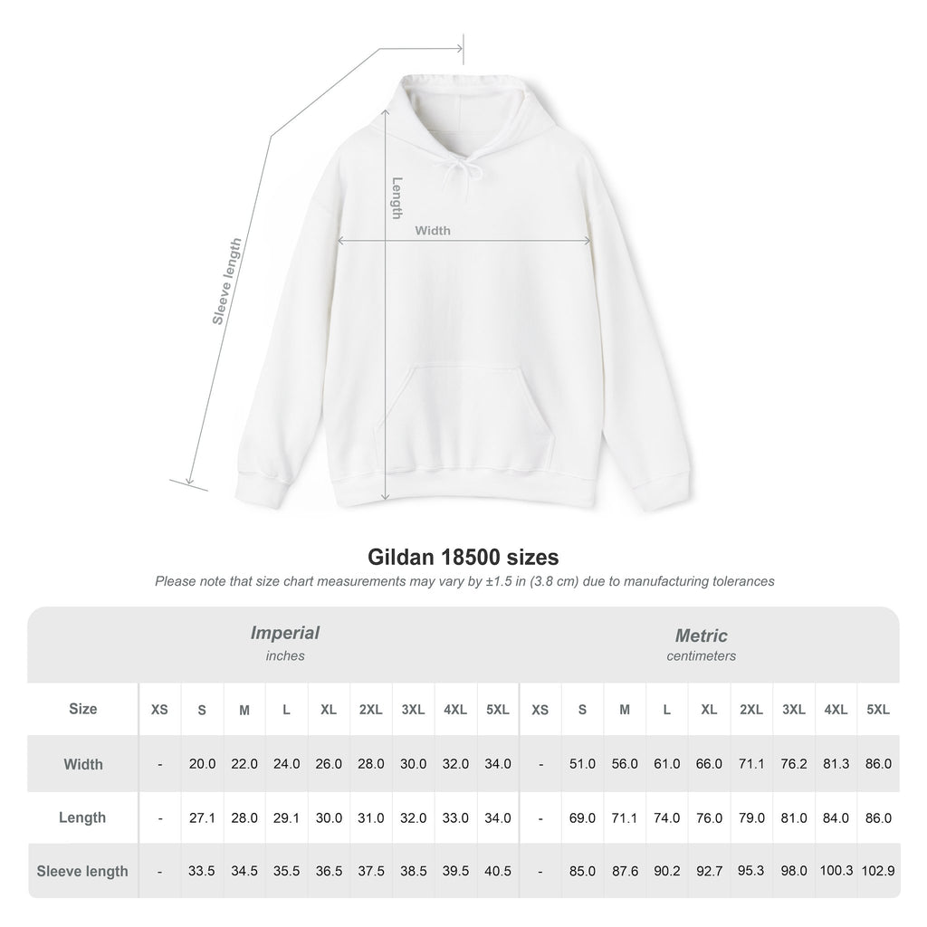 FreeeQ Frequency Number Line Hoodie — FreeeQ Meditation & Manifest Energy