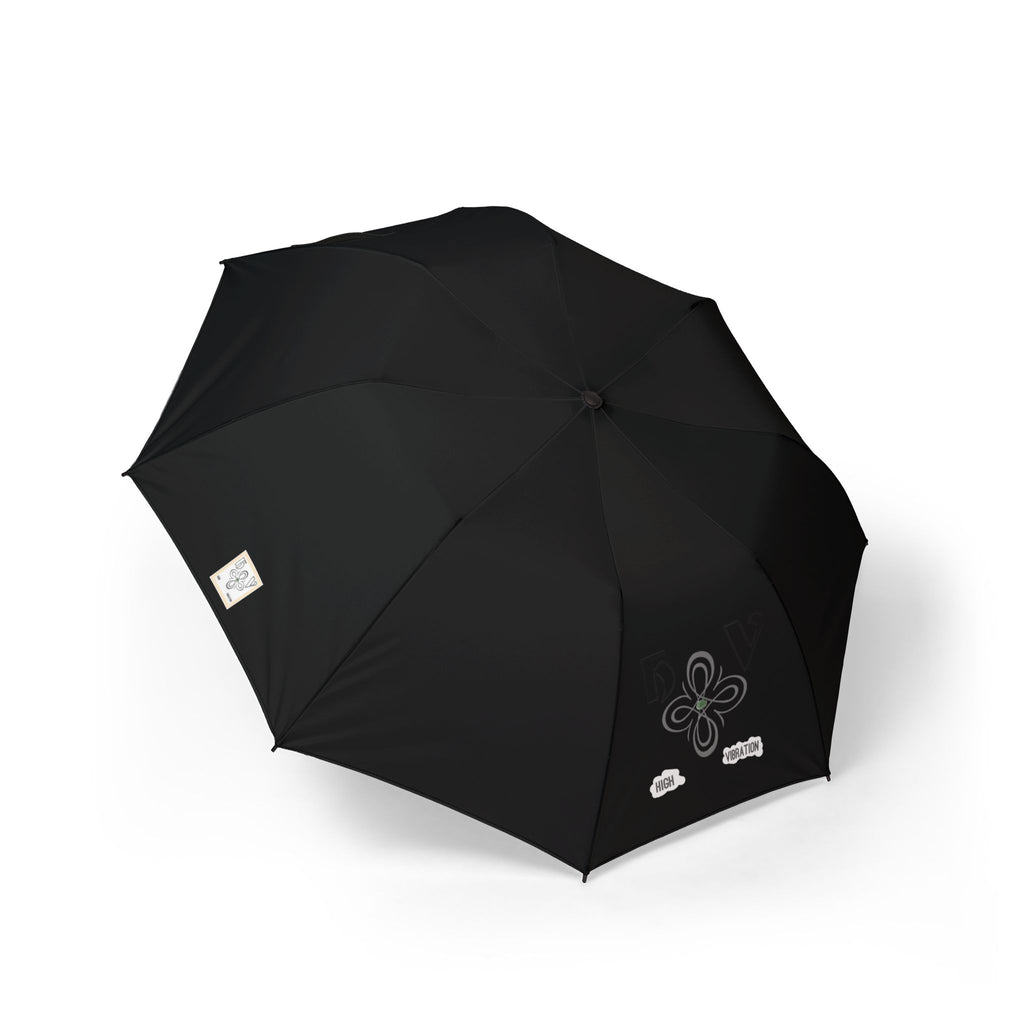 HIGH VIBRATION Compact Semi-Automatic  — Midnight Travel Umbrella