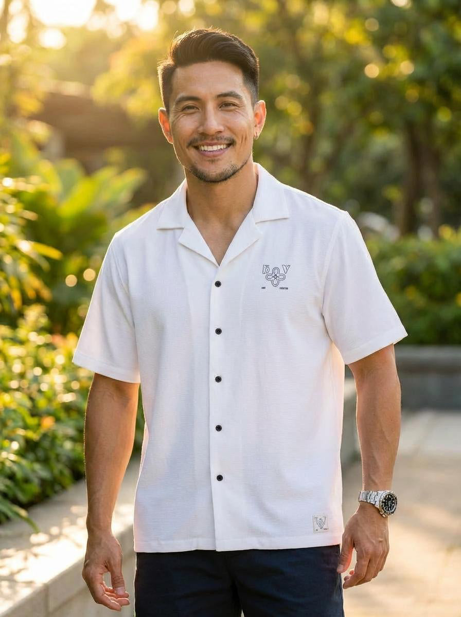 HIGH VIBRATION Meditate Shirt — Rise Minimal Short-Sleeve