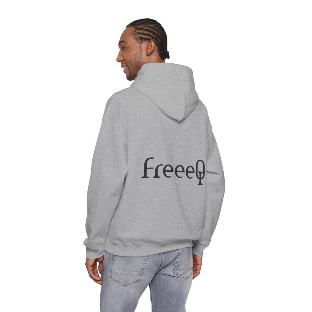 FreeeQ Frequency Number Line Hoodie — FreeeQ Meditation & Manifest Energy