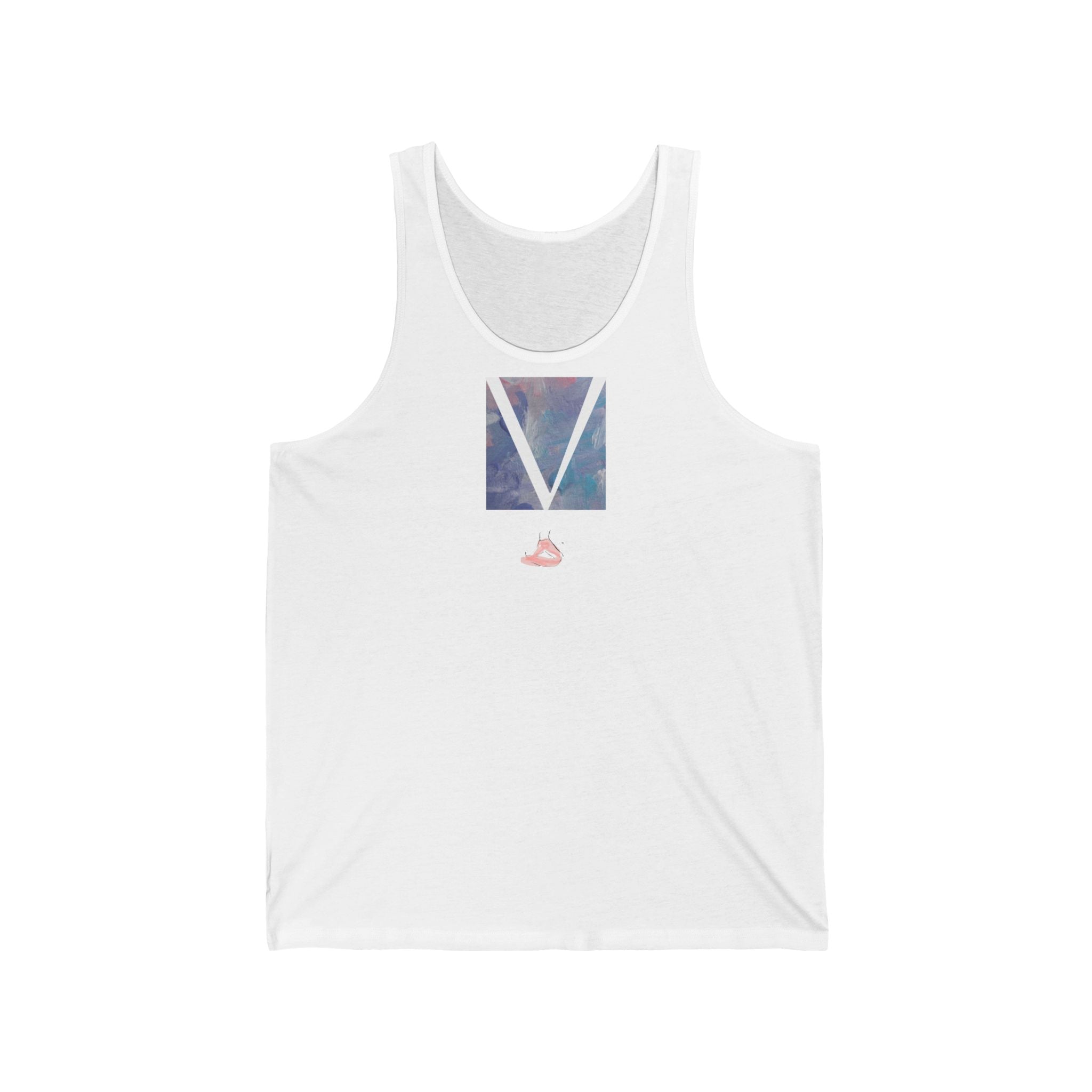 V Light Wear Meditation Vest by VERNALi — Purple/Blue Women’s Vest Top