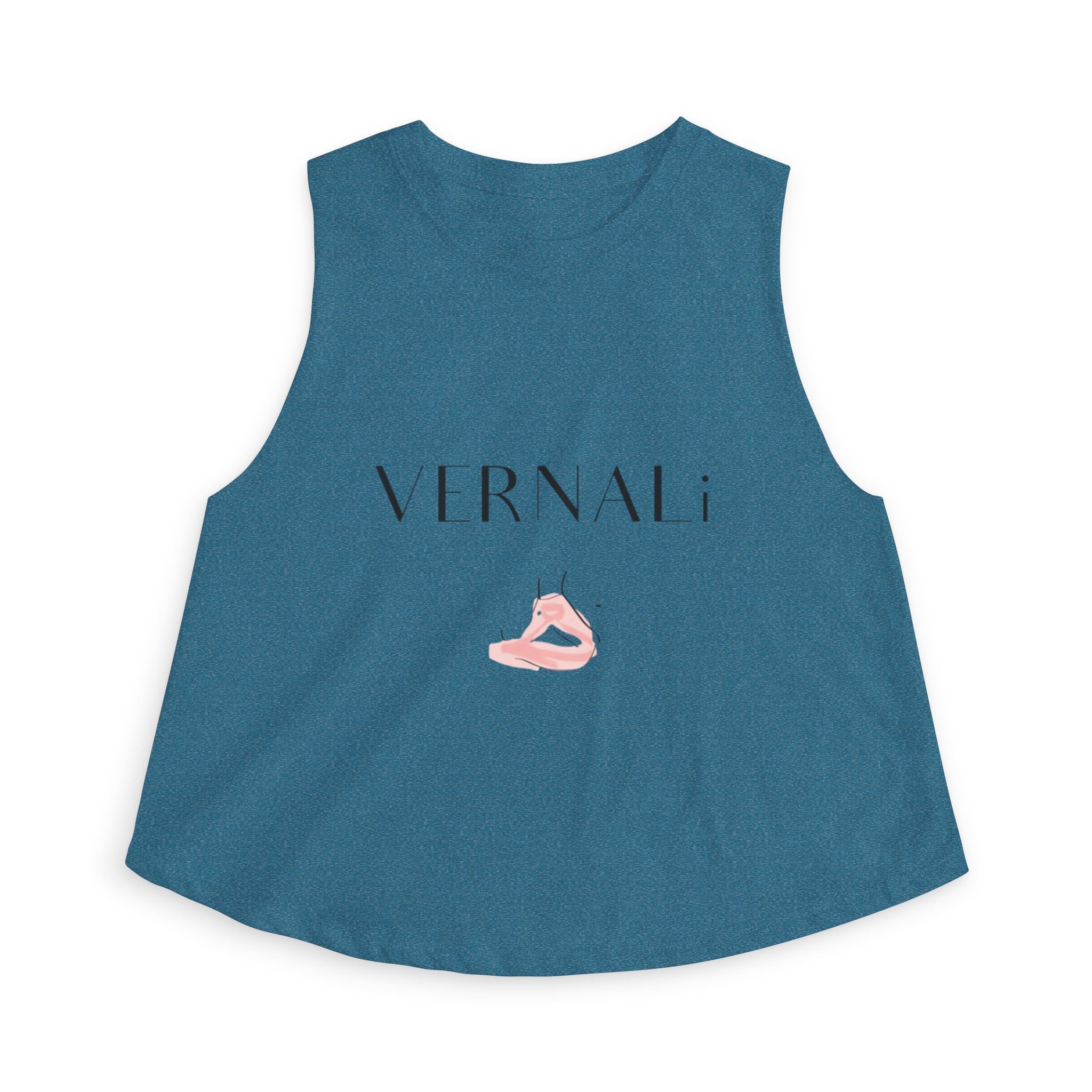 Yoga Crop Top by VERNALi - Women's Workout Crop Top
