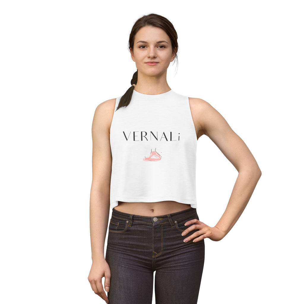 Yoga Crop Top by VERNALi - Women's Workout Crop Top