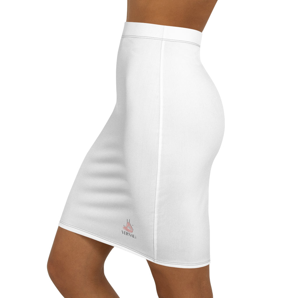 Mid-Waist Pencil Skirt by VERNALi — Simple Smart Casual skirt