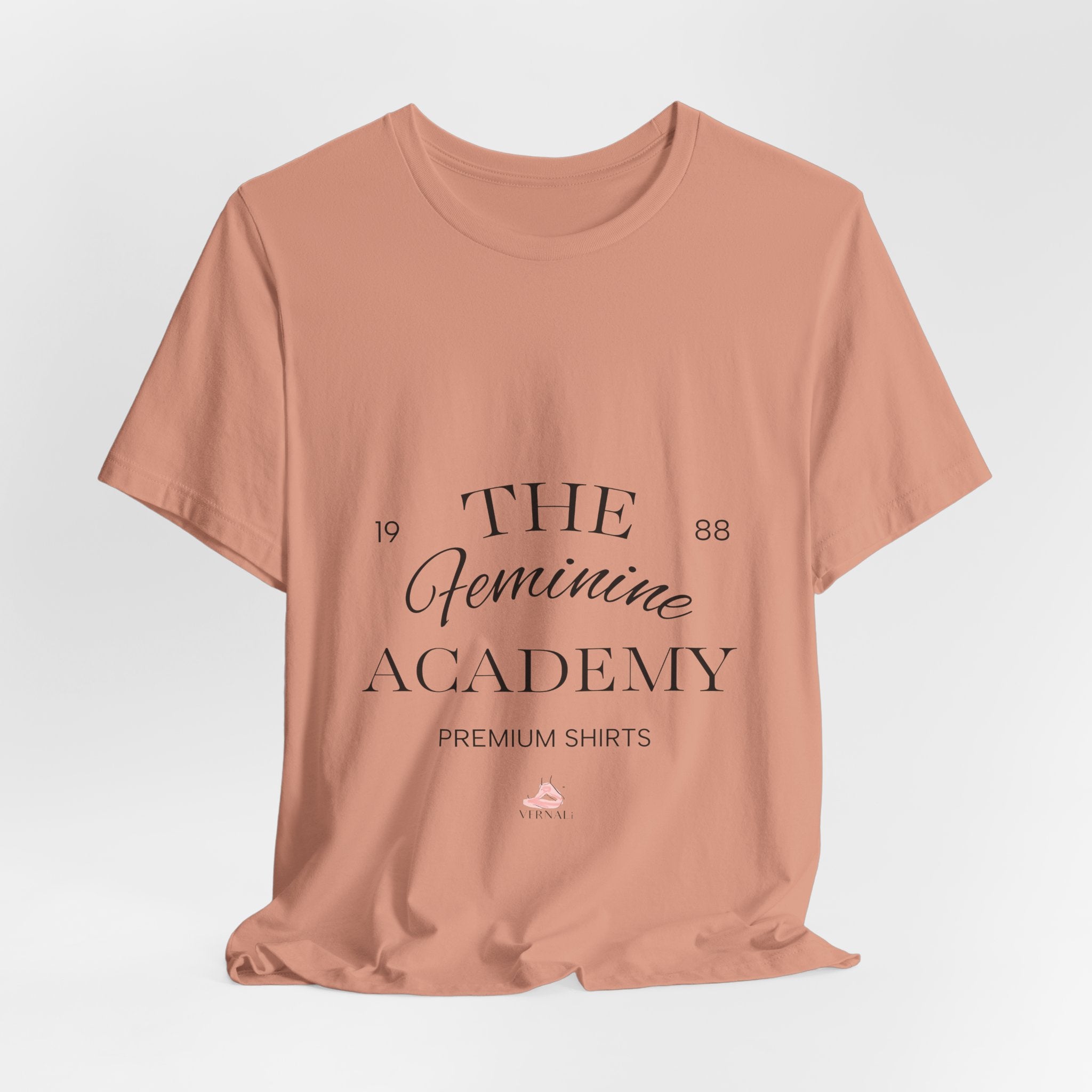 The Feminine Academy Tee by VERNALi — Positive Energy Short Sleeve T-Shirt