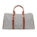 HIGH VIBRATION Waterproof Travel Boss Bag – Slate | Leather-Trim Weekender