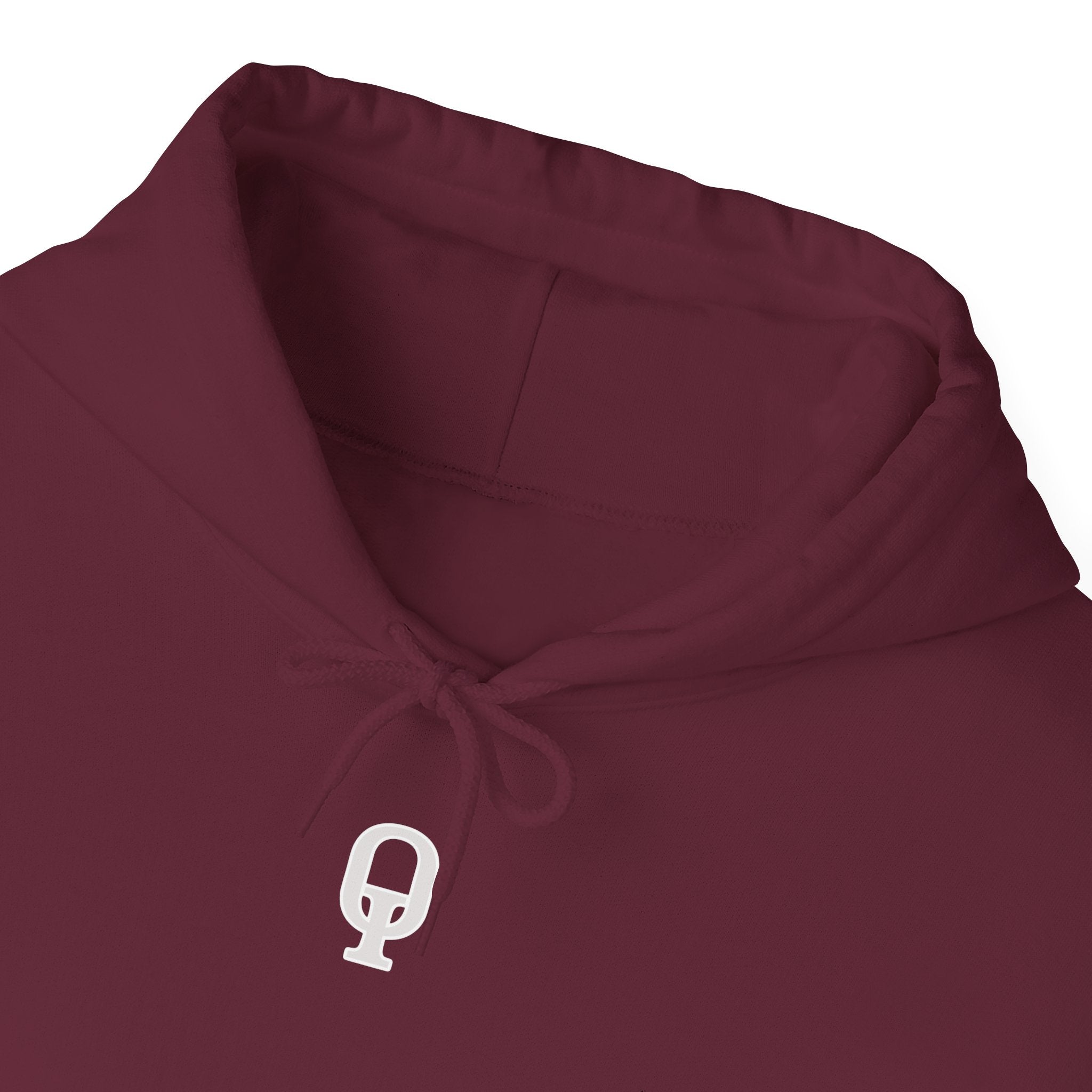 FreeeQ Clean Logo Hoodie — Minimalist Branded Dark Range Pullover