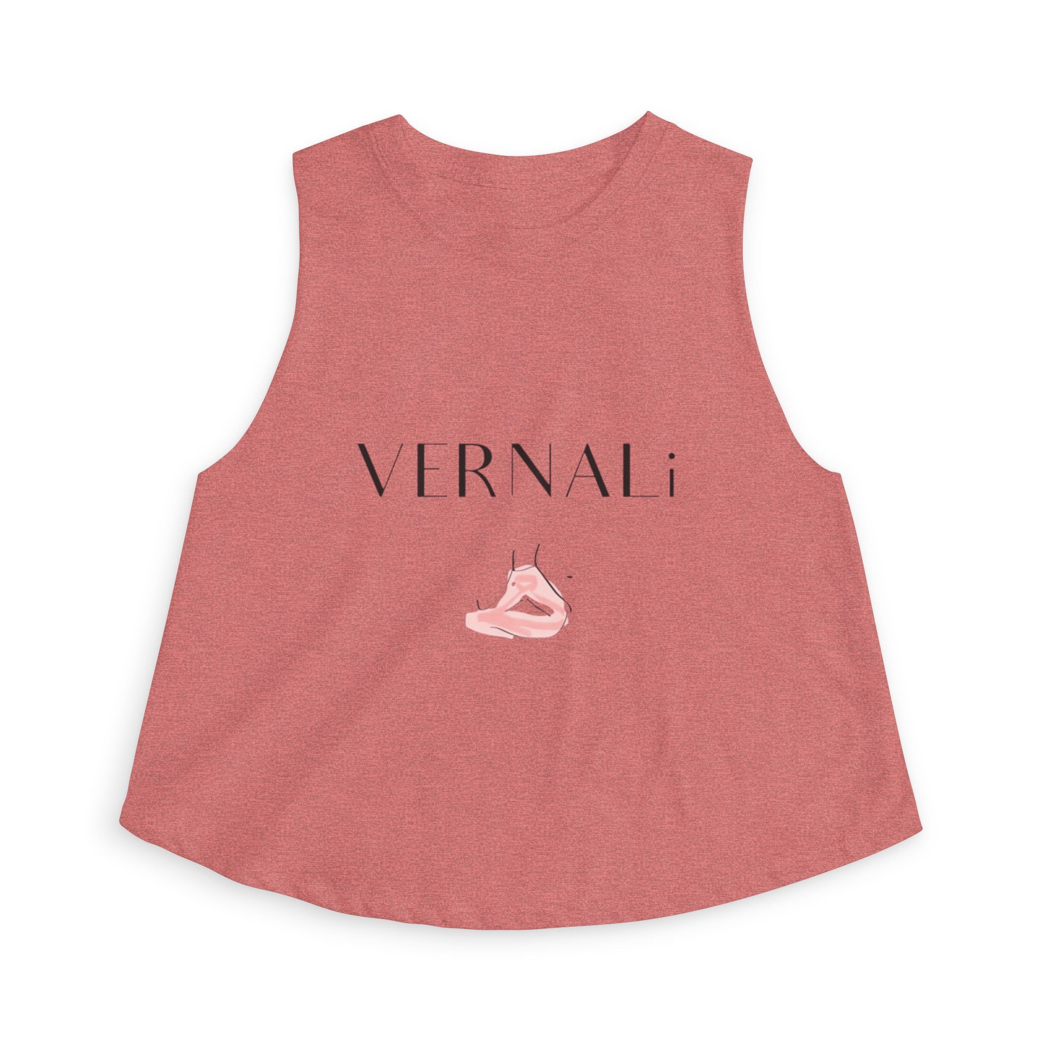 Yoga Crop Top by VERNALi - Women's Workout Crop Top