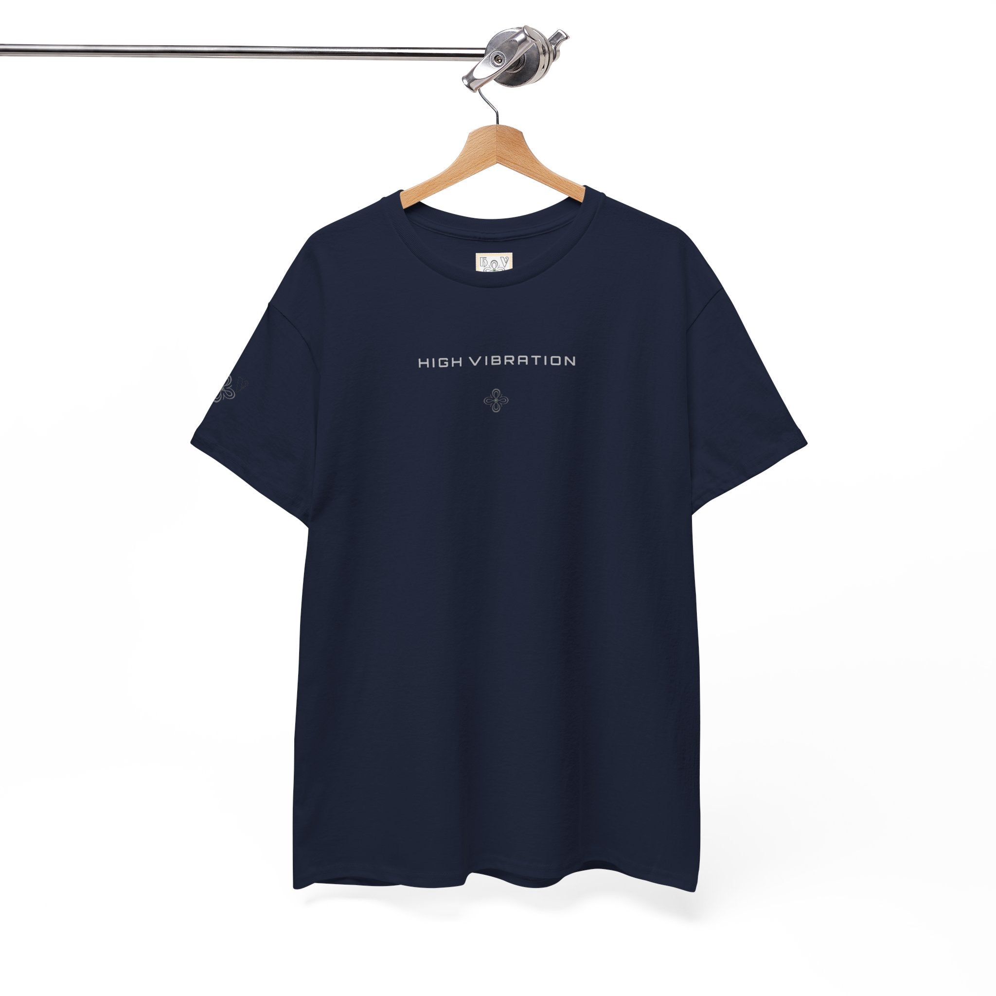 HIGH VIBRATION CLEAR MIND @ Night Tee — Clean New Collection Cotton T-Shirt